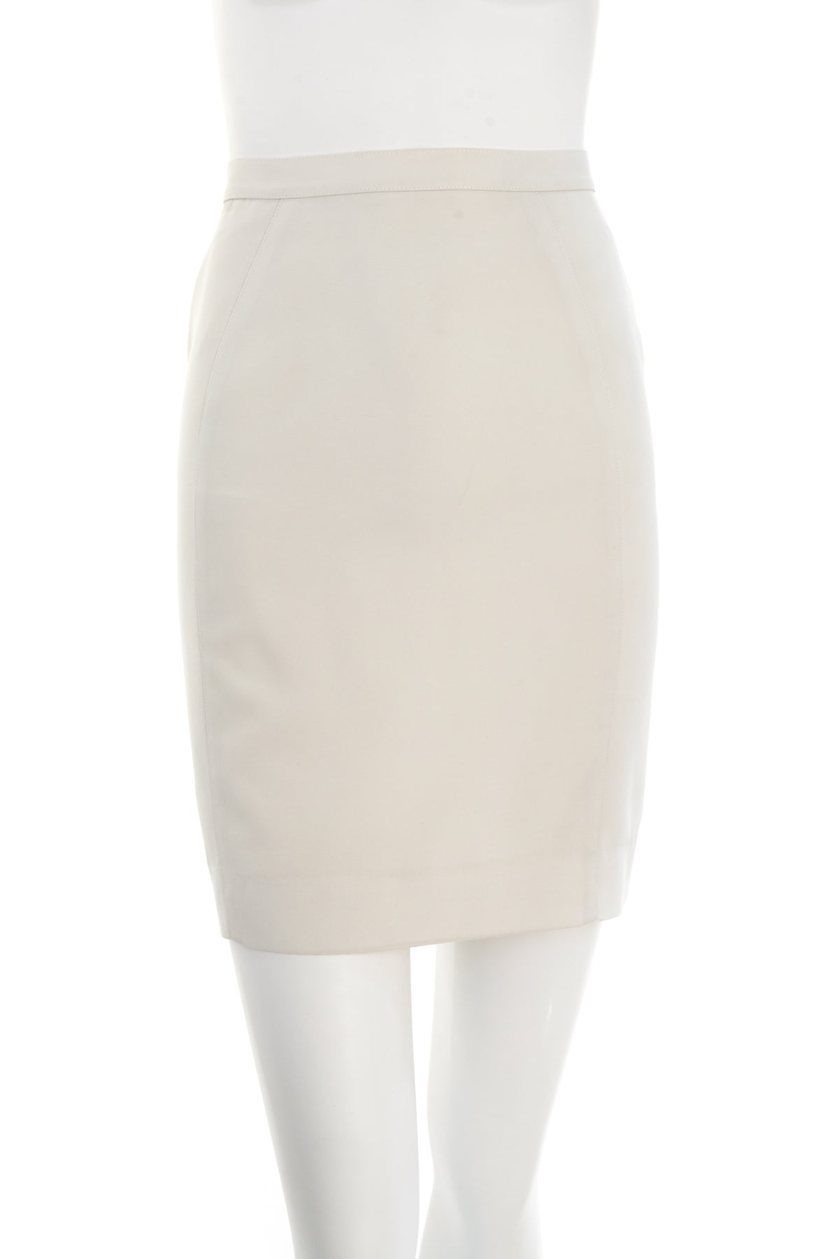 Theiry Mugler White Suit Set with Lattice Cutout Size 38