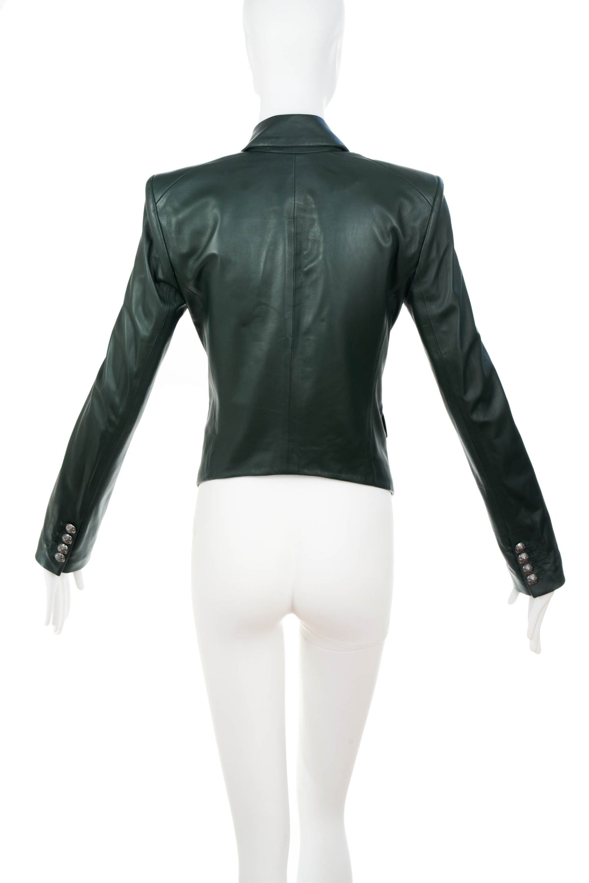 Veronica Beard Green Double Breasted Jacket Size 2