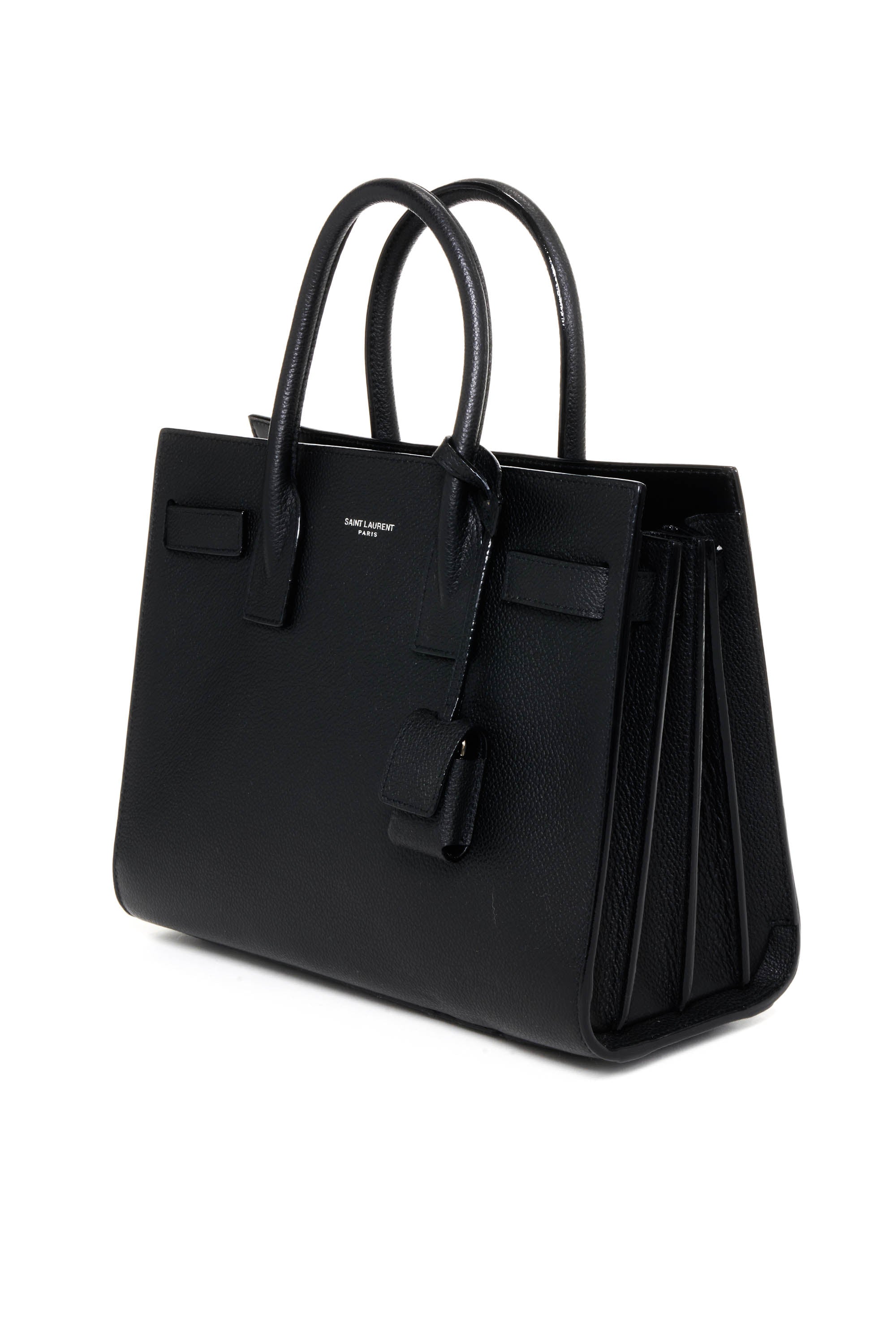 Saint Laurent Small Black Sac Du Jour Tote