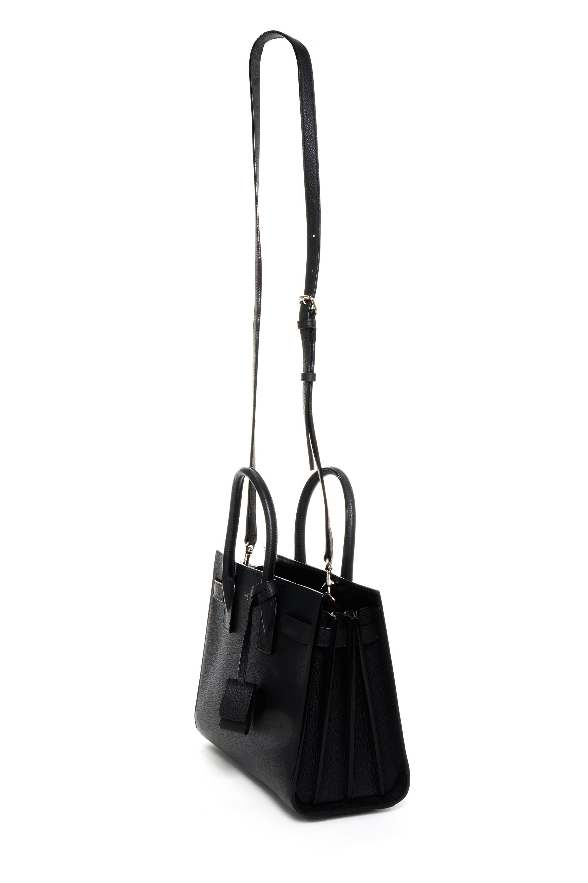 Saint Laurent Small Black Sac Du Jour Tote