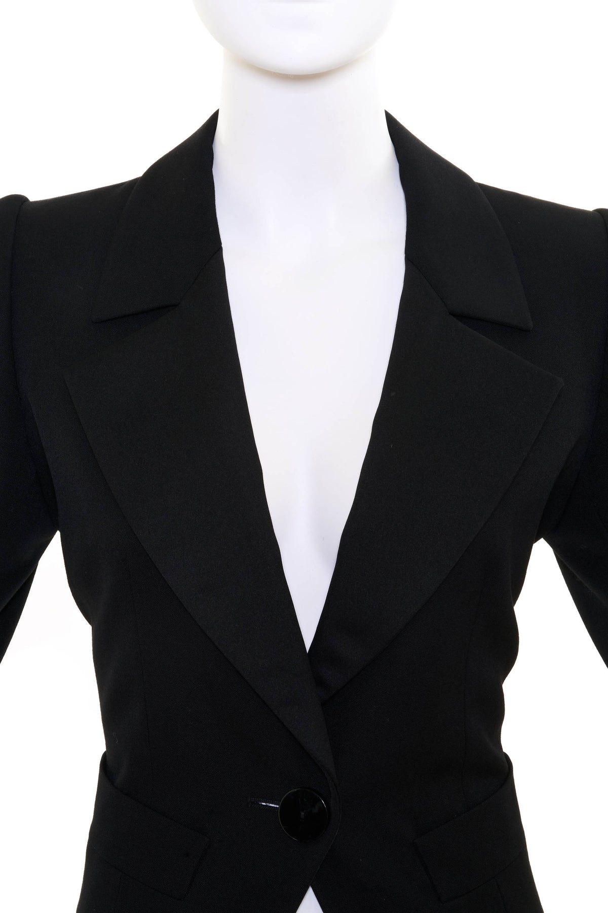 Yves Saint Laurent Boutique Black Jacket 1980&#39;s