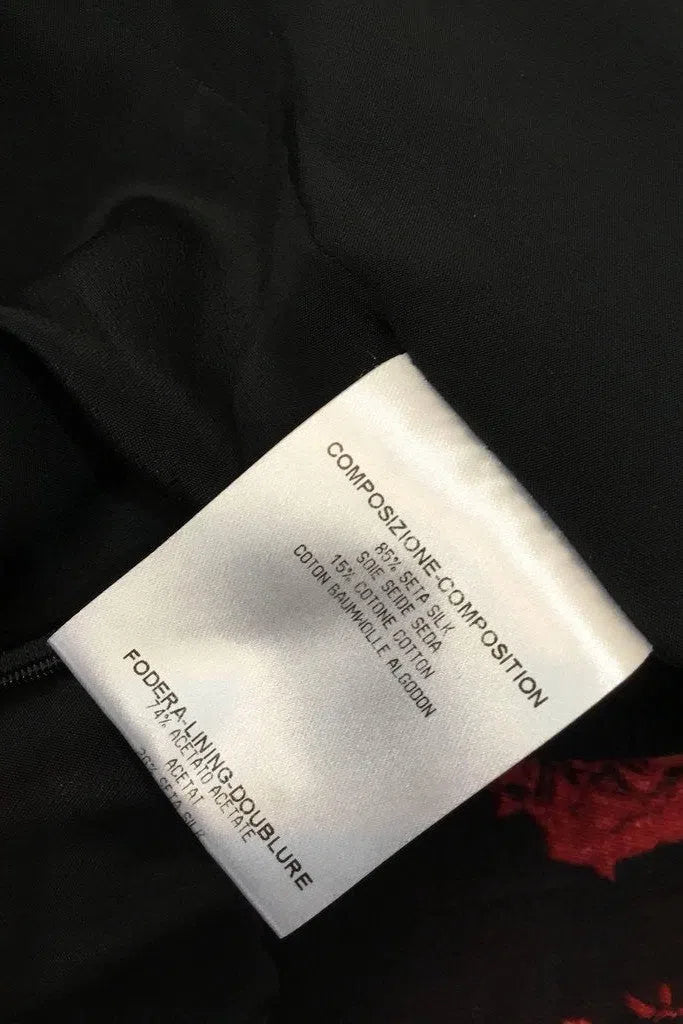 Alexander McQueen Silk Embroidered Wiggle Dress 2009