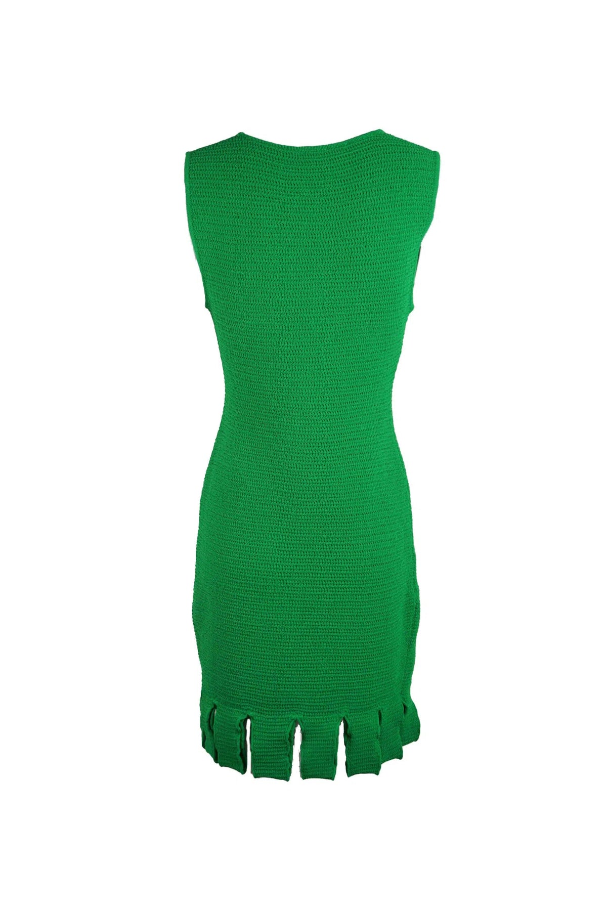 Bottega Veneta Green Knit Tank Dress