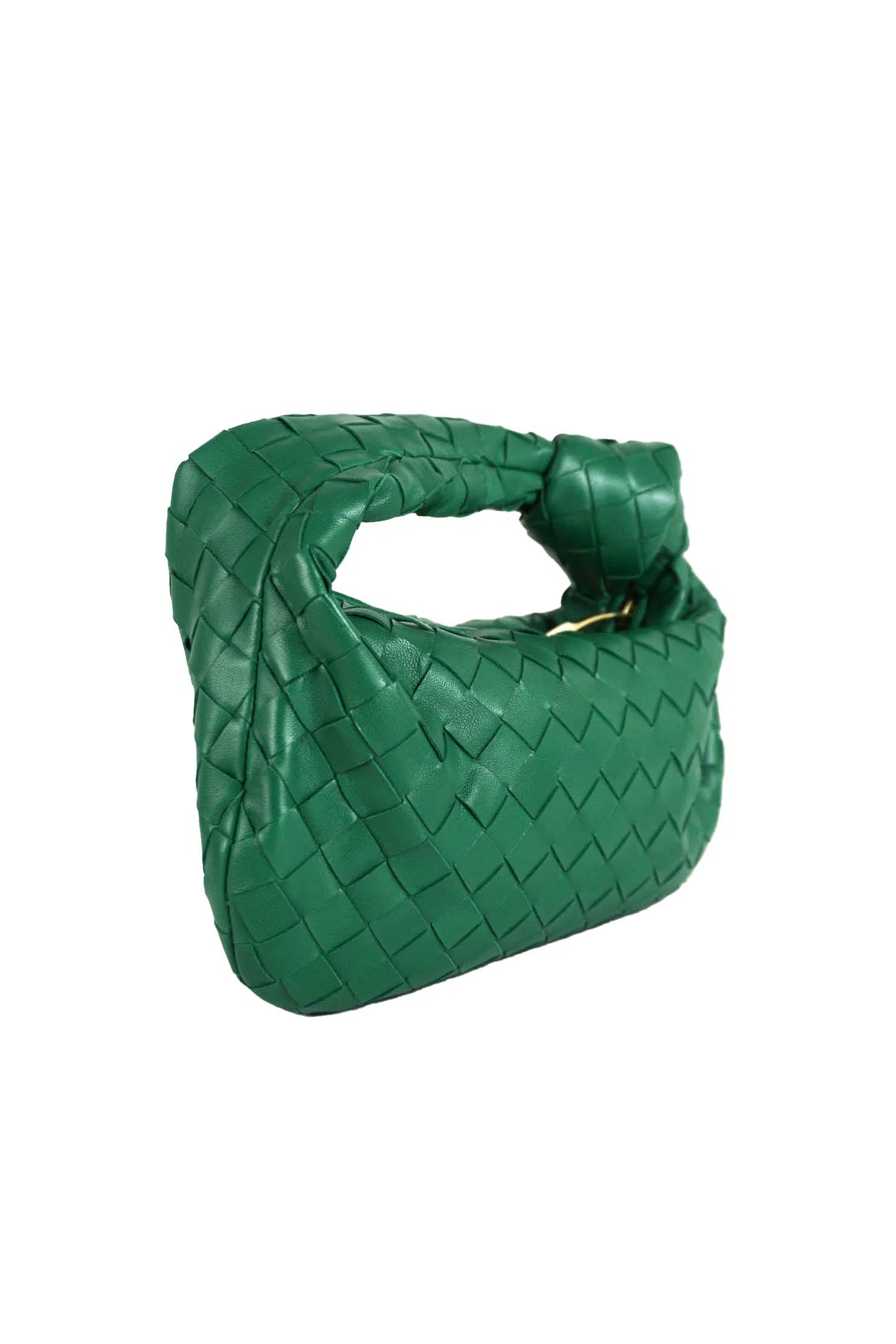 Bottega Veneta Green Mini Jodie Purse - Foxy Couture Carmel