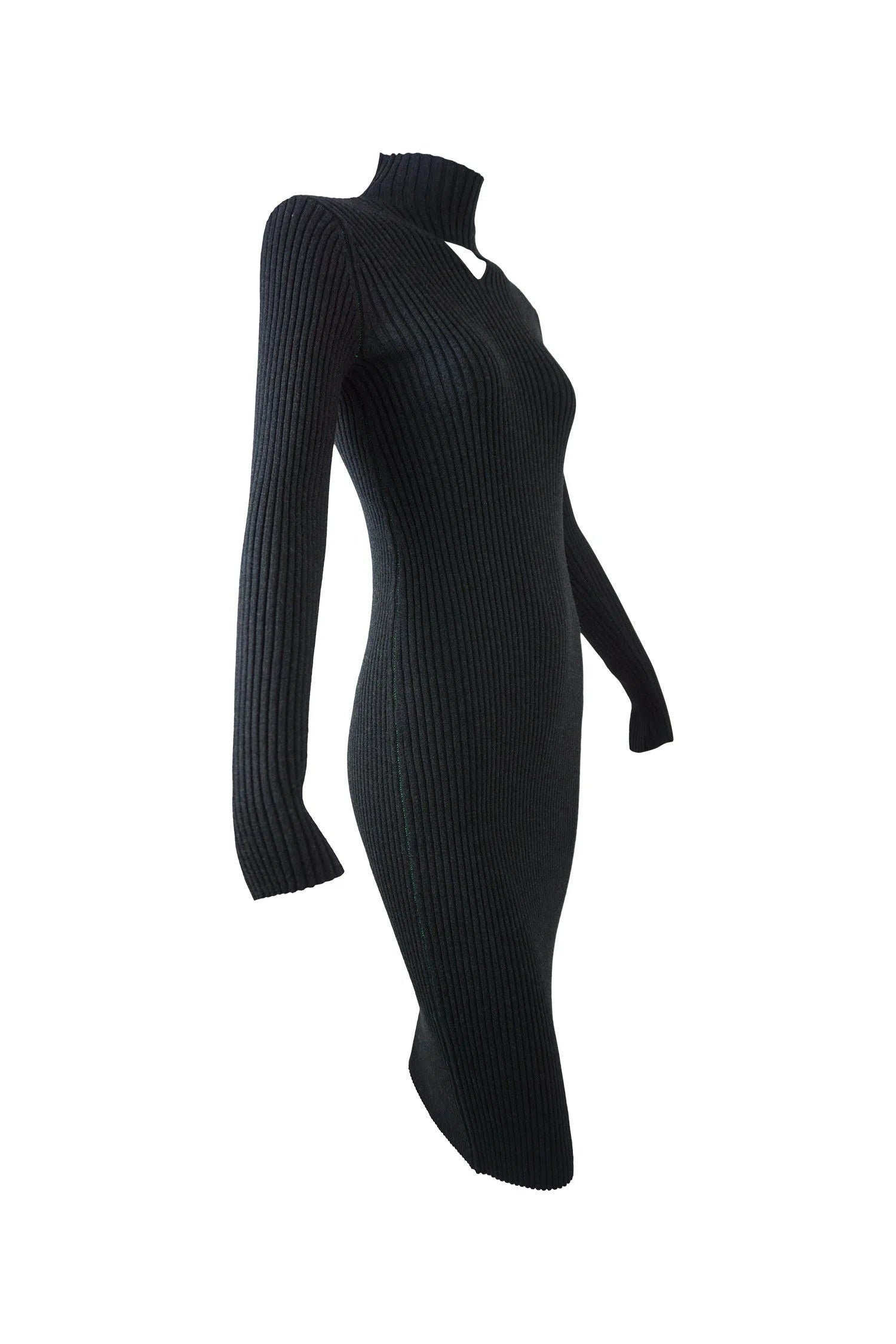 Bottega Veneta Rib Knit Dress NWT