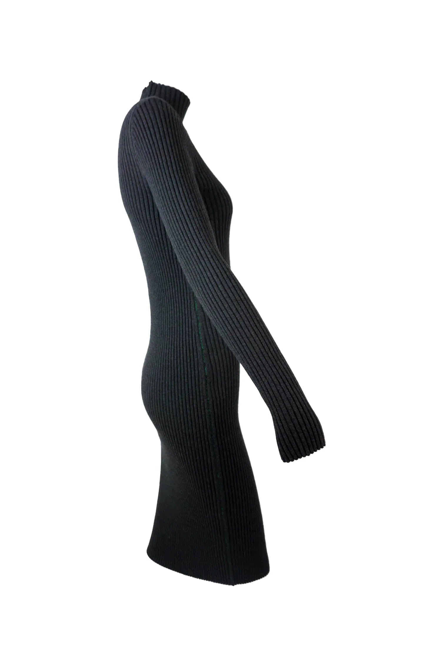 Bottega Veneta Rib Knit Dress NWT - Foxy Couture Carmel