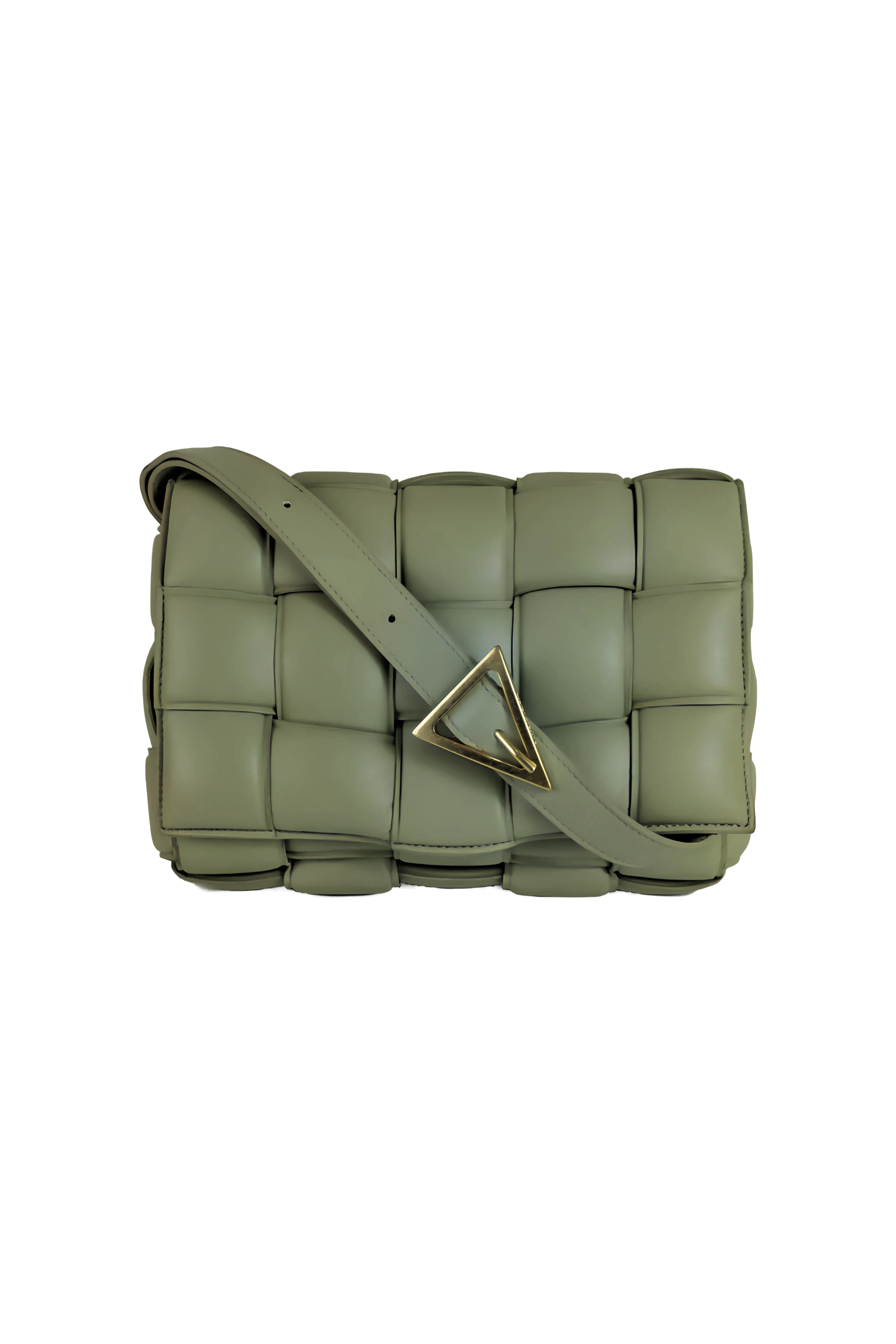 【BOTTEGA VENETA】Padded Leather Cassette Bag Travertine Bottega Veneta Travertine Padded Cassette Bag - Foxy Couture