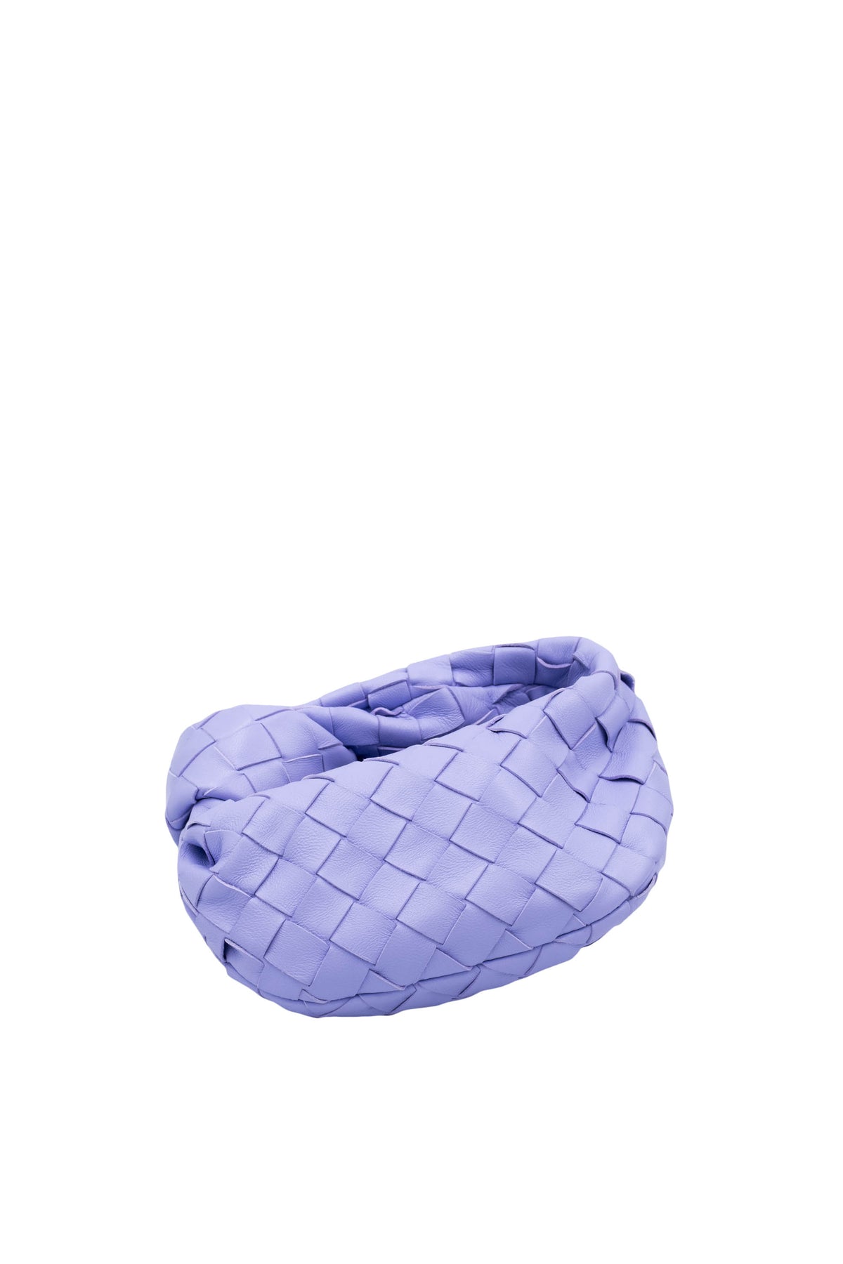 Bottega Veneta Lavender Jodie Intrecciato Hobo Purse Size Micro