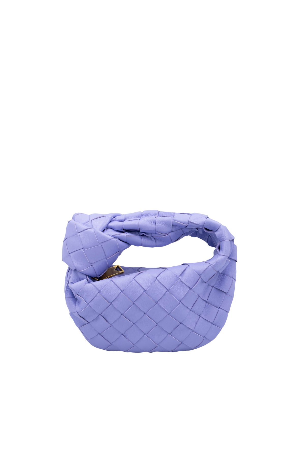 Bottega Veneta Lavender Jodie Intrecciato Hobo Purse Size Micro