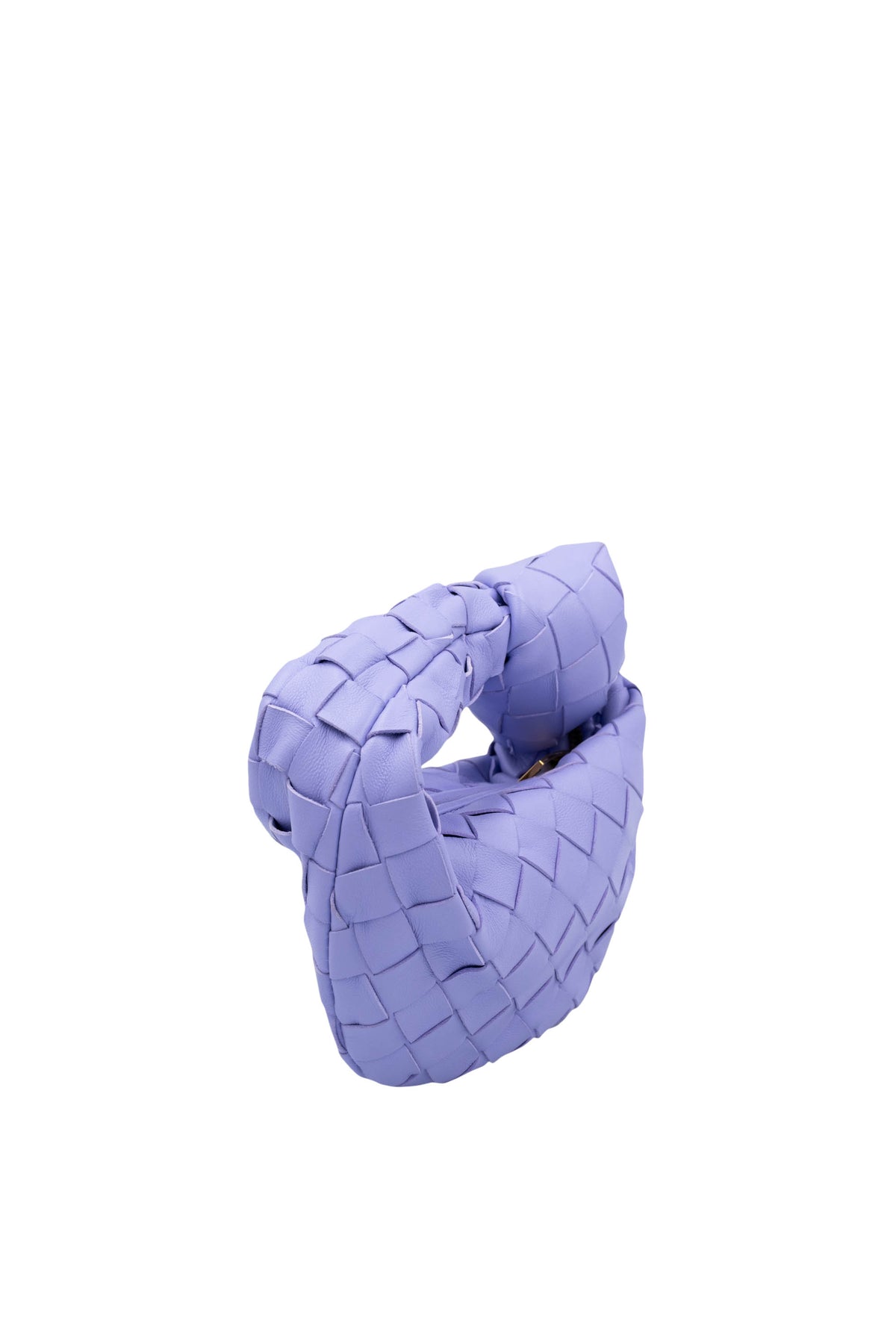 Bottega Veneta Lavender Jodie Intrecciato Hobo Purse Size Micro