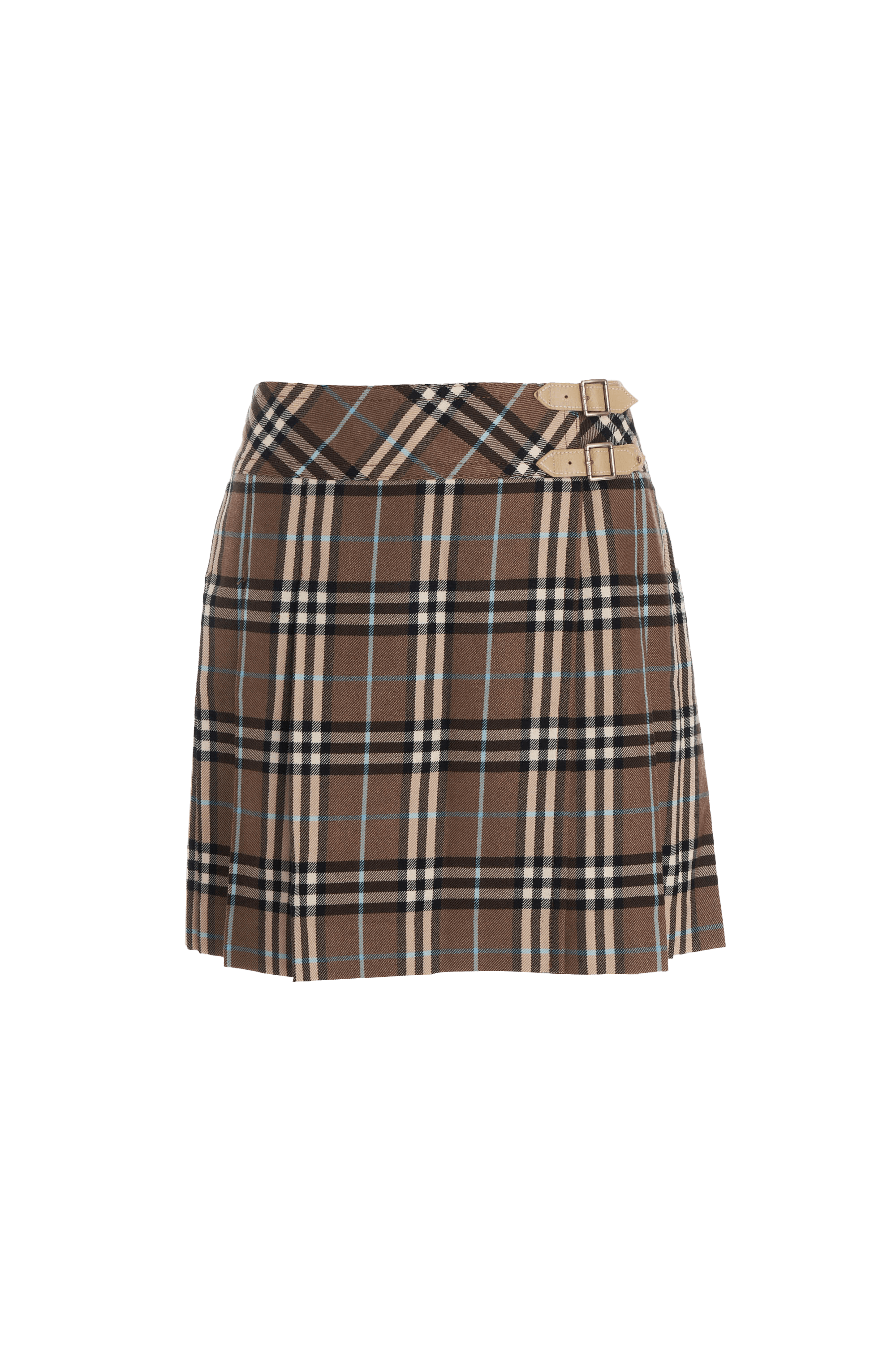 Burberry London Y2K Taupe Nova Check Skirt - Foxy Couture Carmel Burberry London Y2K Taupe Nova Check Skirt - Foxy Couture Carmel