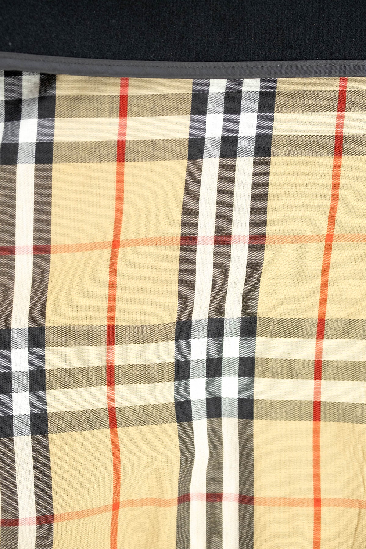 Burberry London Black Alex Trench Coat Wool Lining Size 6 XXLong