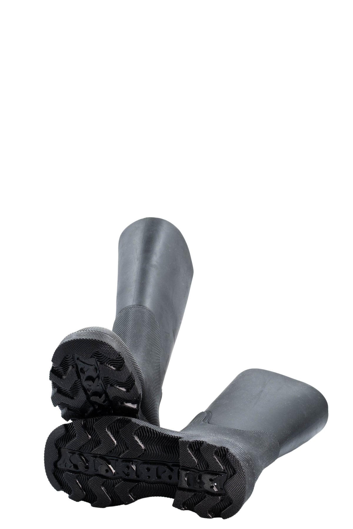 Burberry Black Rubber Rain Boots With Purple Nova Check Lining Size 38