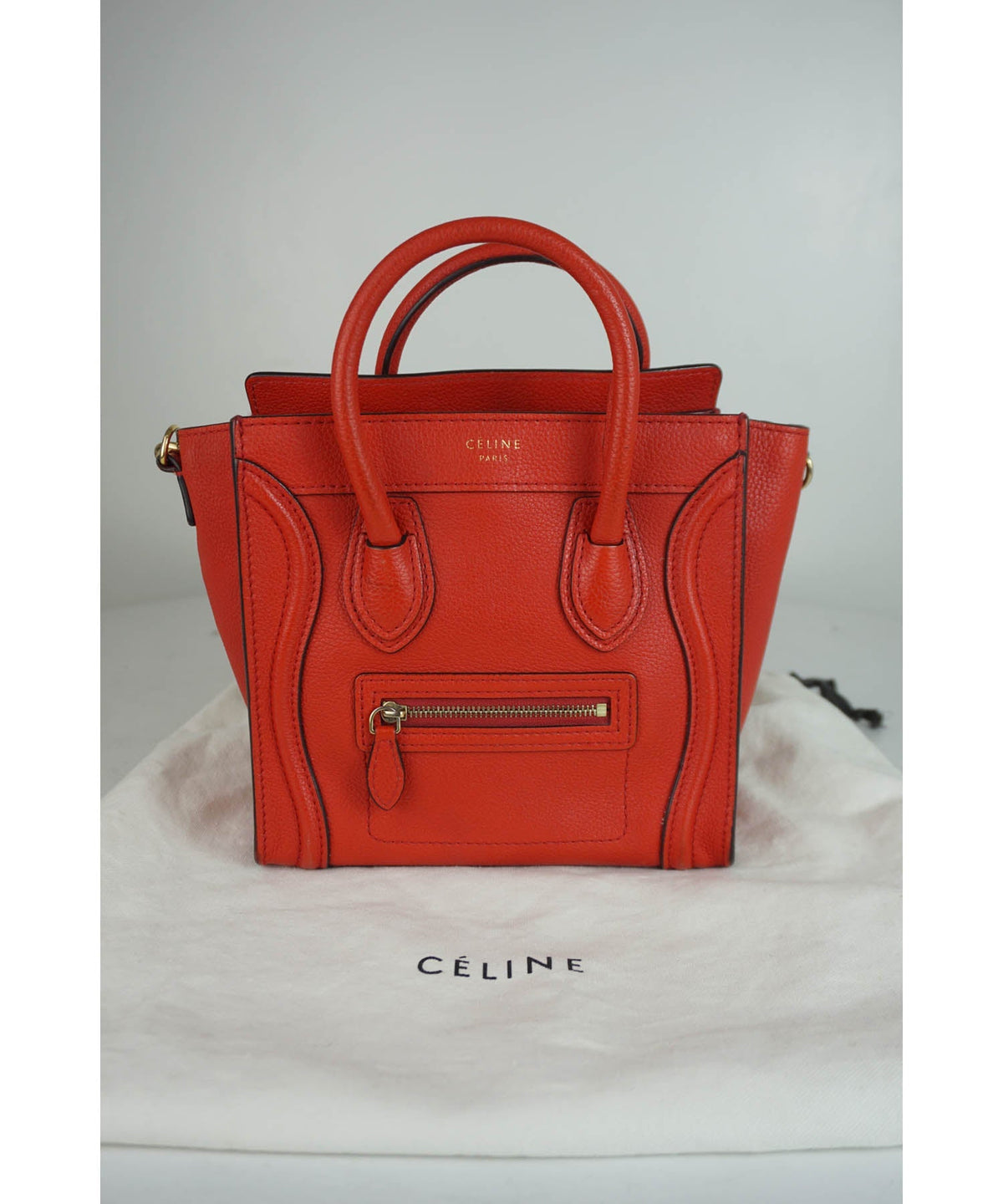 Celine Nano Cross Body Luggage Tote