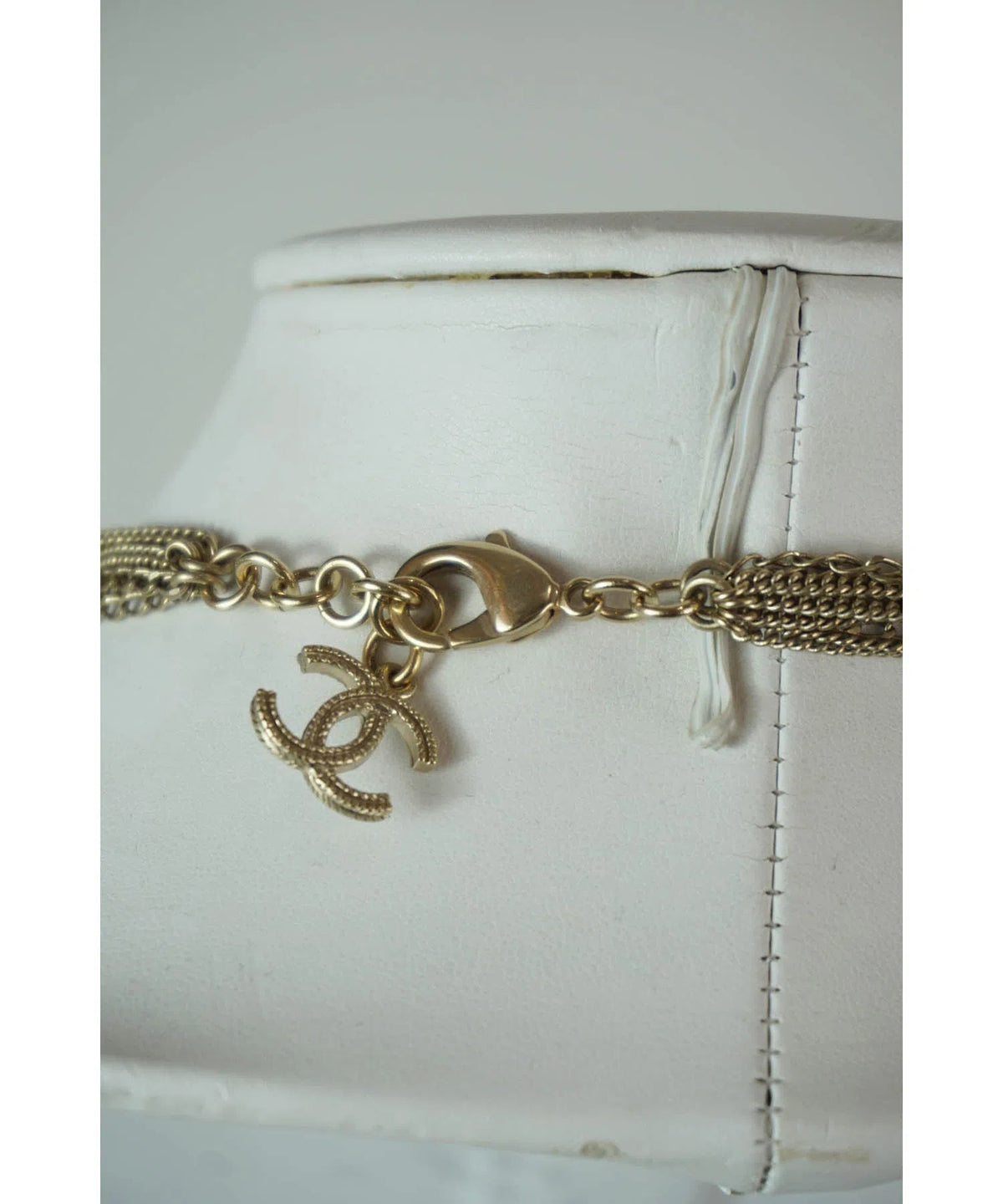 Chanel 2008 Filigree Lucky Charms Heart Necklace