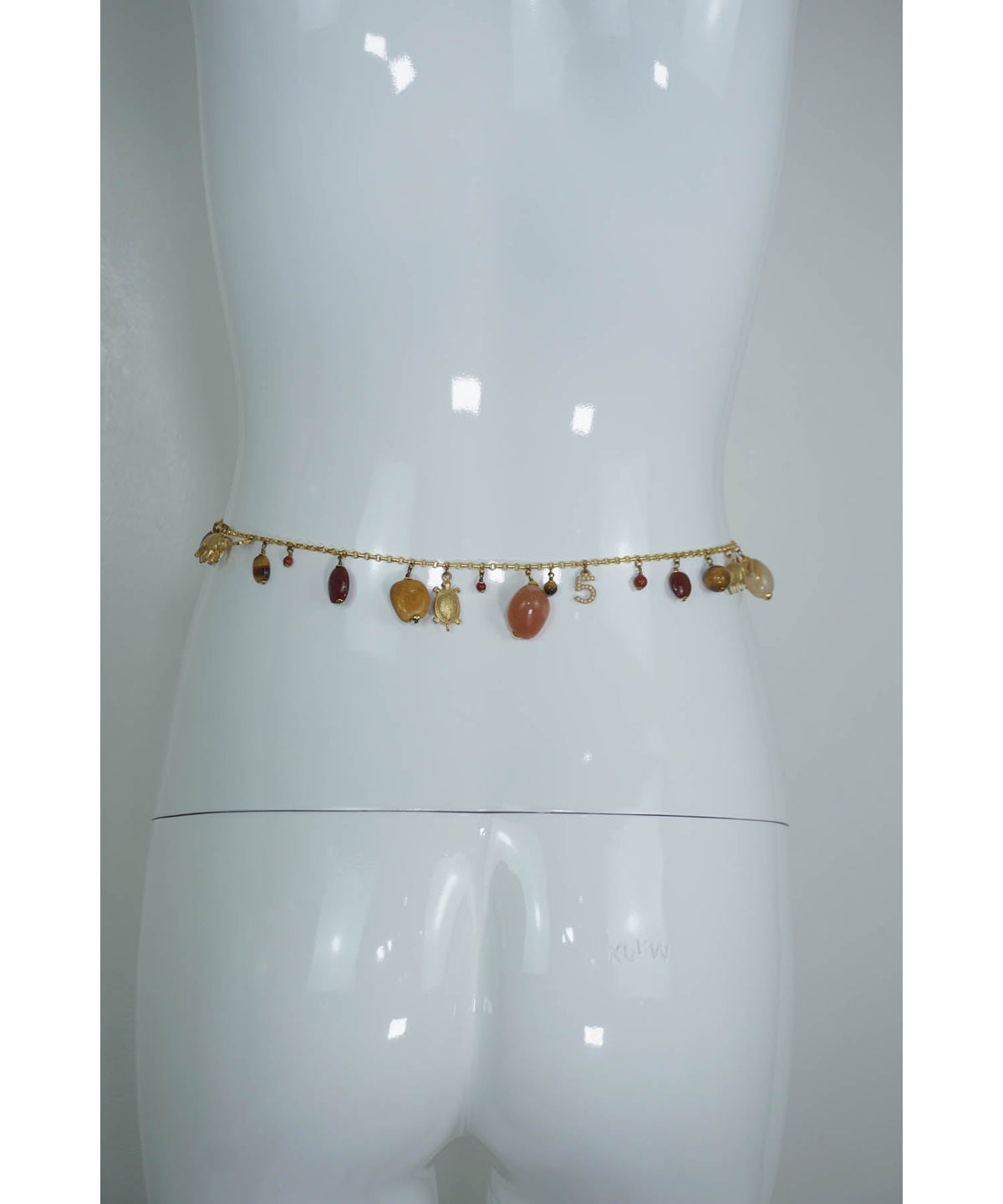 Chanel Animal Charm and Gemstone Bead Necklace 2001