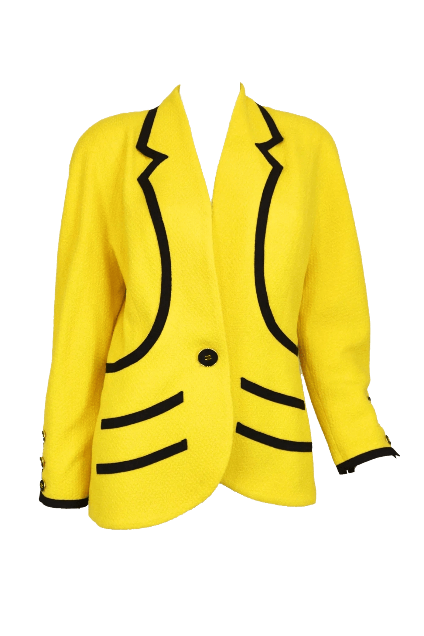 Chanel Boutique Iconic Jacket Vintage 1993 - Foxy Couture Carmel