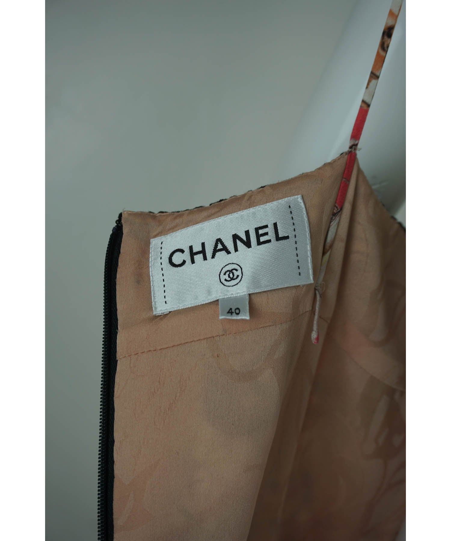 Chanel Coco Cuba Car Print Maxi Dress 2017 40