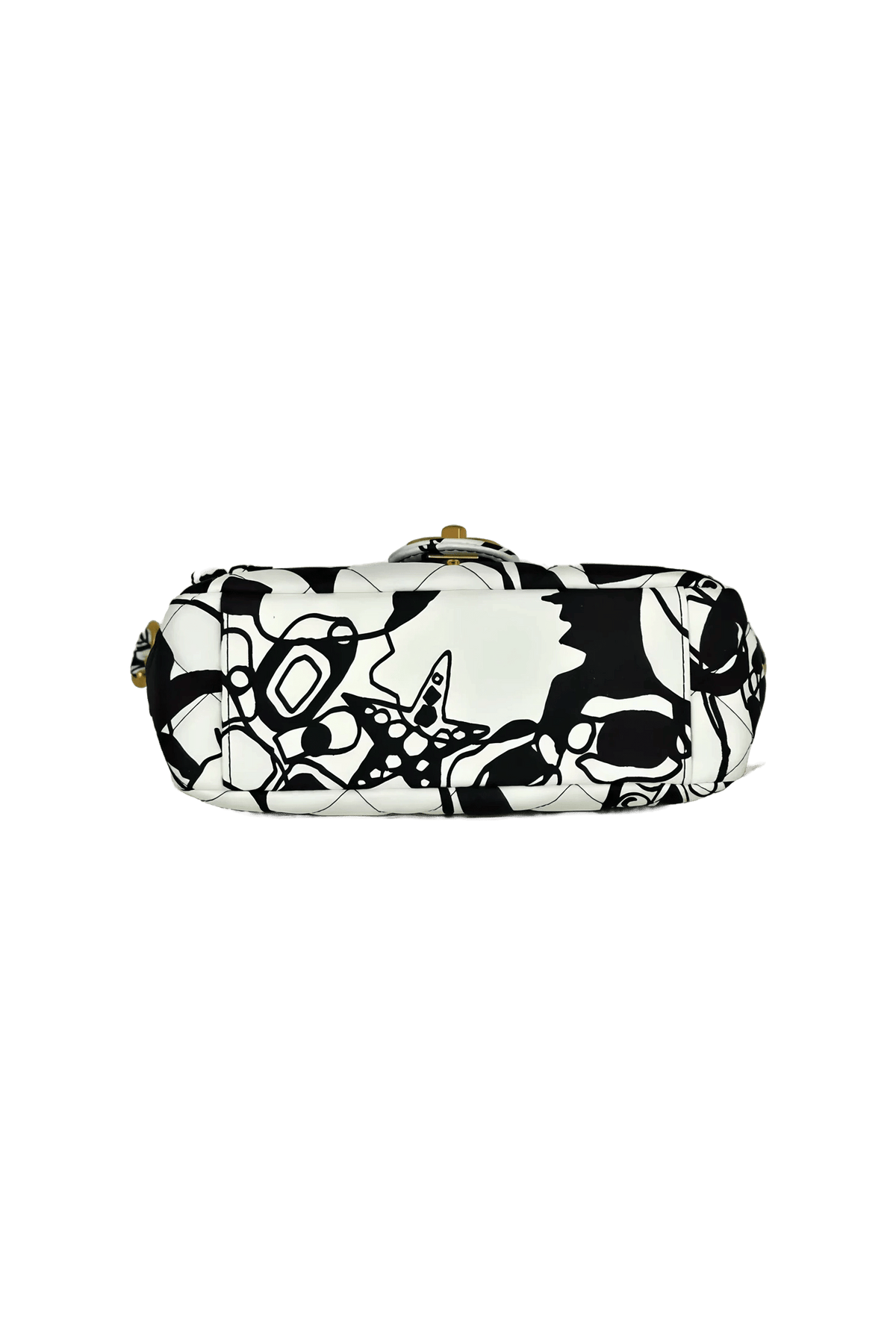 Chanel &quot;Deer Coco&quot; Mini Single Flap Fabric Purse - Cruise 2022