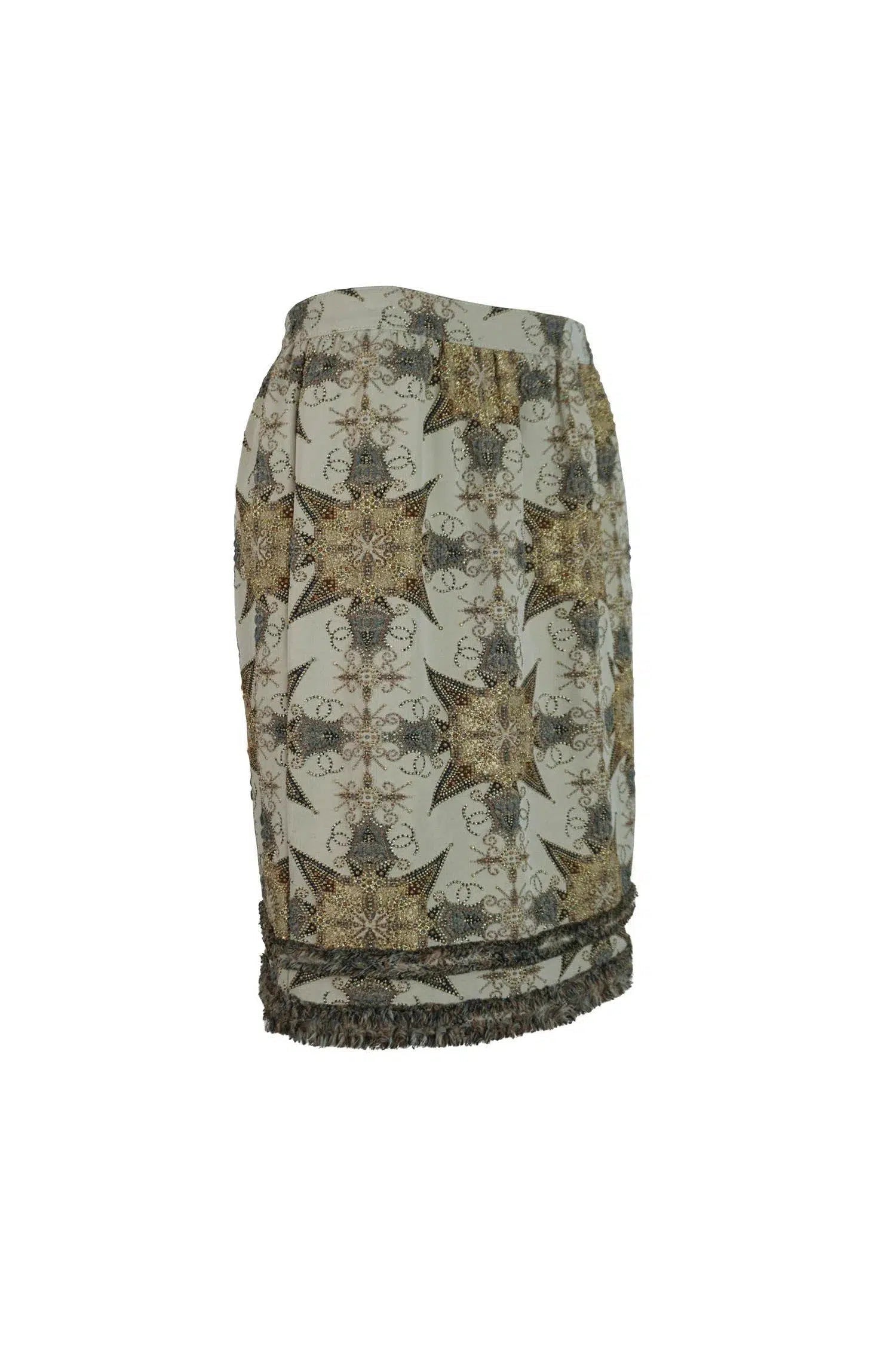 Chanel Embellished Skirt 40/8
