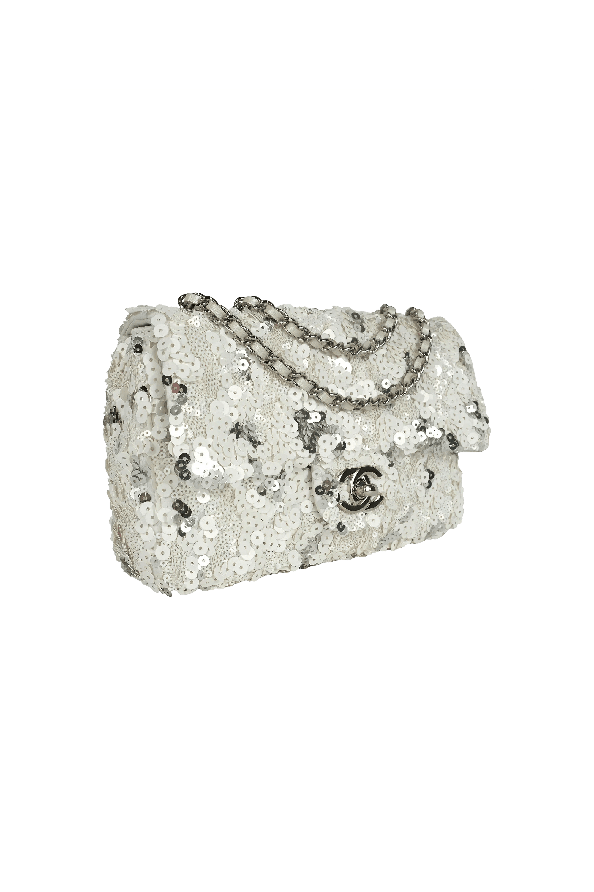 Chanel Limited Edition 2011 Sequins Single Flap Bag - Foxy Couture Carmel