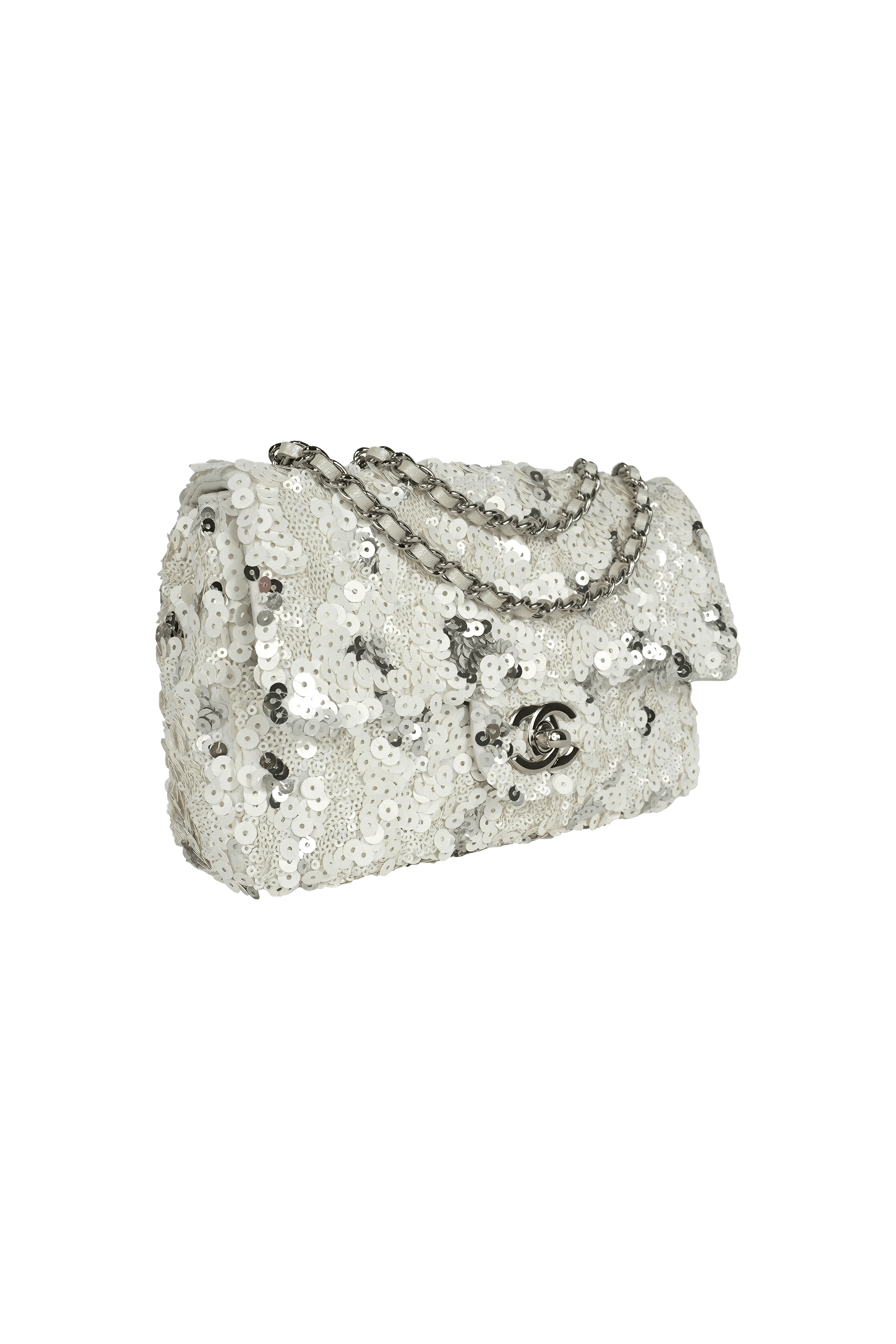 Chanel Limited Edition 2011 Sequins Single Flap Bag