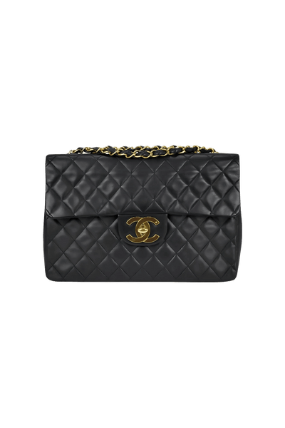 chanel-maxi-black-napa-flap-xl