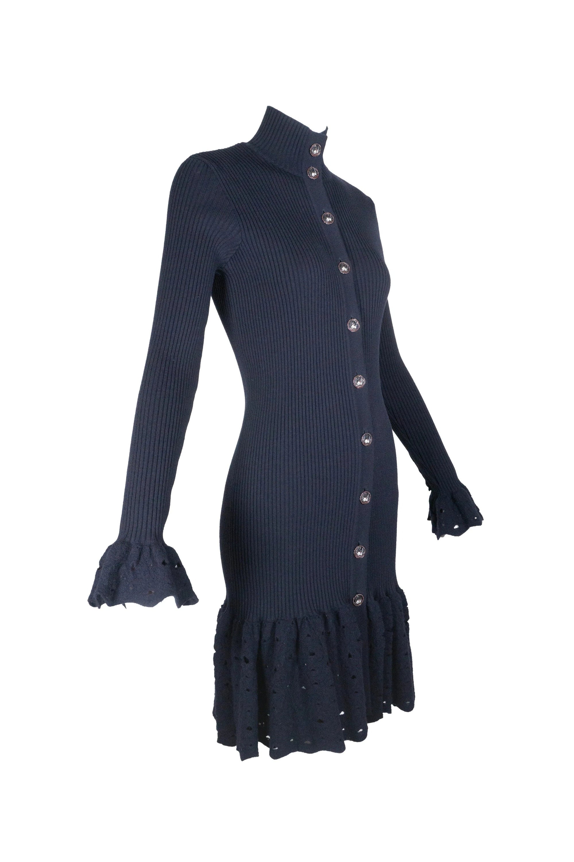 Chanel Paris Bombay Knit Dress