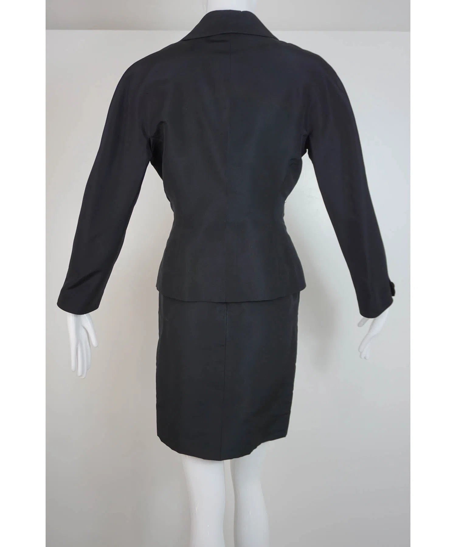 Chanel Pearl Pocket Jacket Suit 1980s - Foxy Couture Carmel