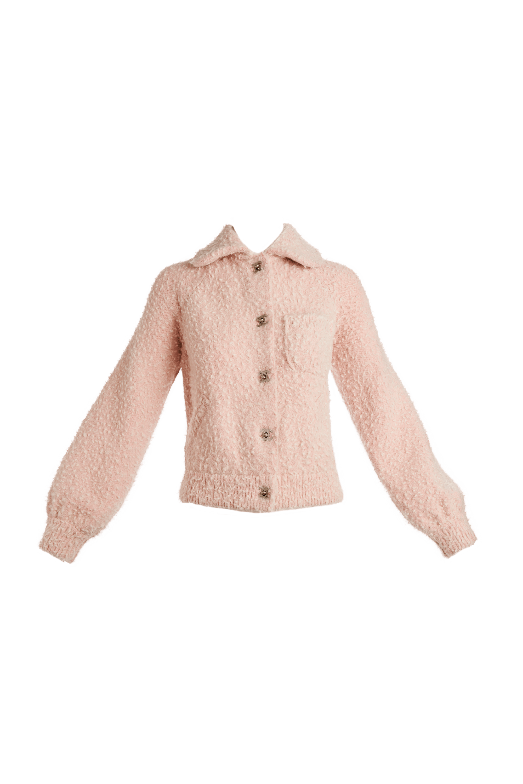 Chanel Pink Turn Lock Cardigan 2021 - Foxy Couture Carmel