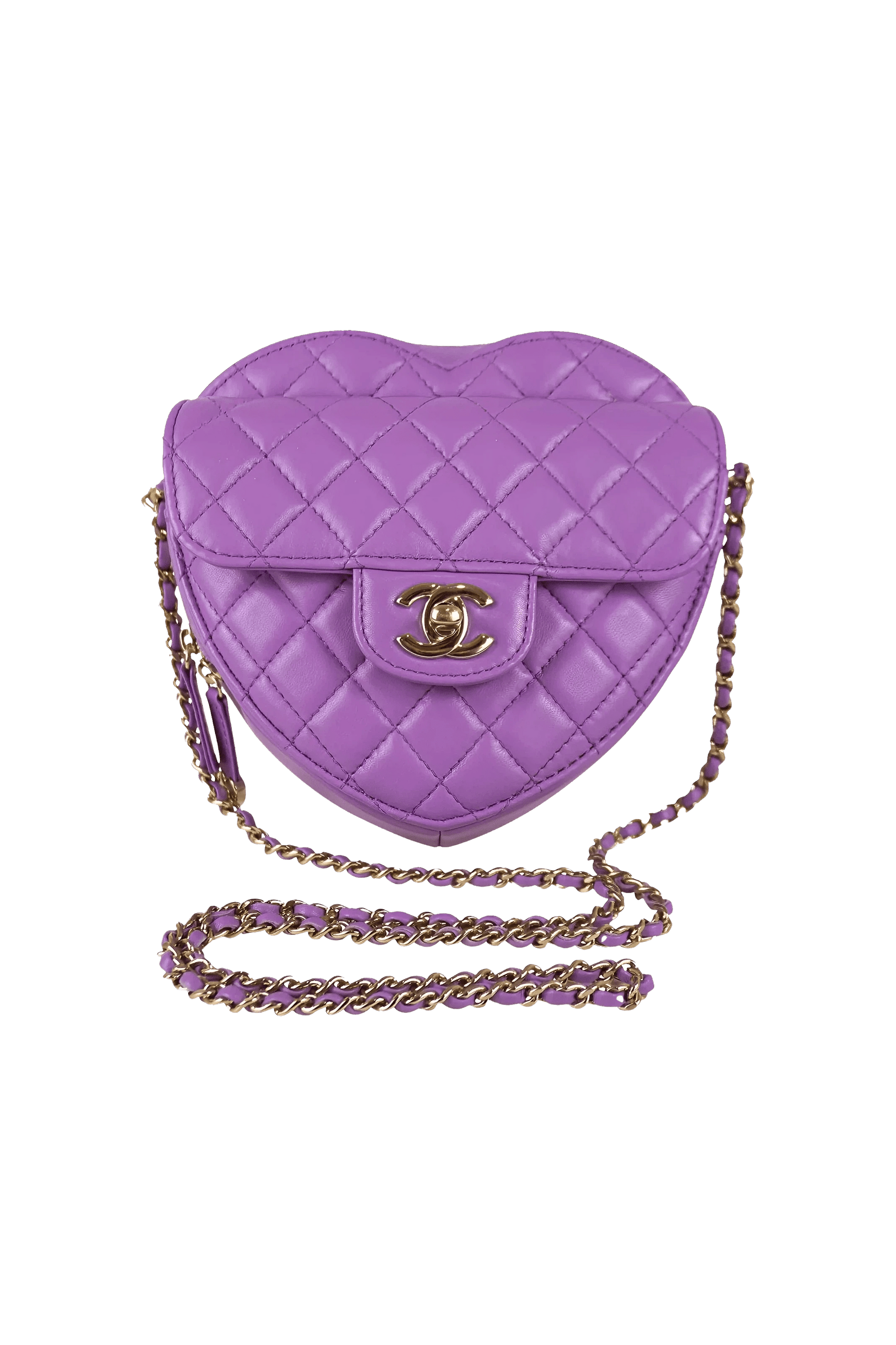 Chanel Rare In Love Heart Crossbody Bag 2022