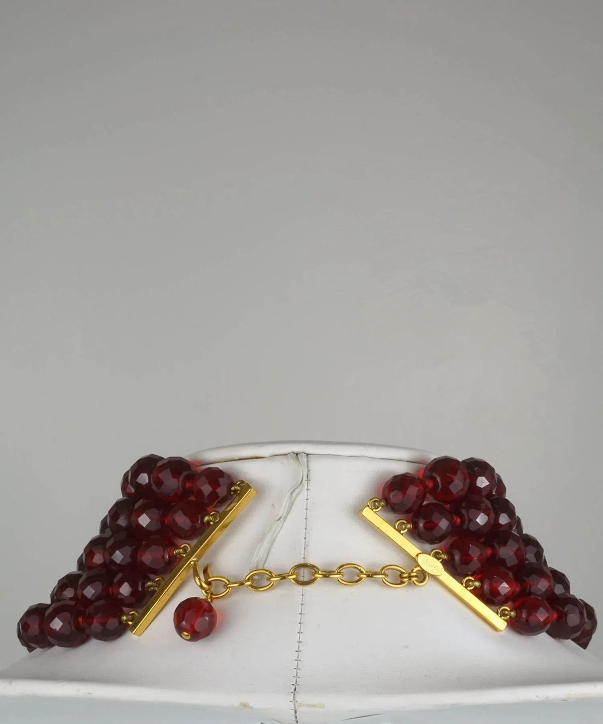 Chanel Rare Vintage Five Strand Beaded Choker 1980&#39;s