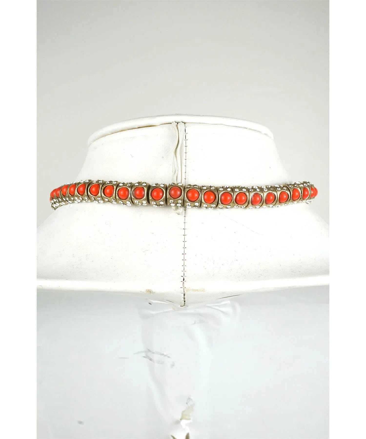 Chanel Resin & Strass Snake Choker Necklace 2008 - Foxy Couture Carmel