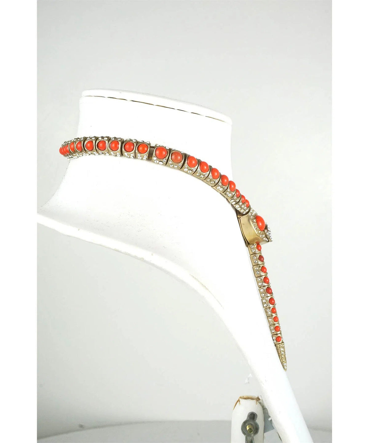 Chanel Resin &amp; Strass Snake Choker Necklace 2008