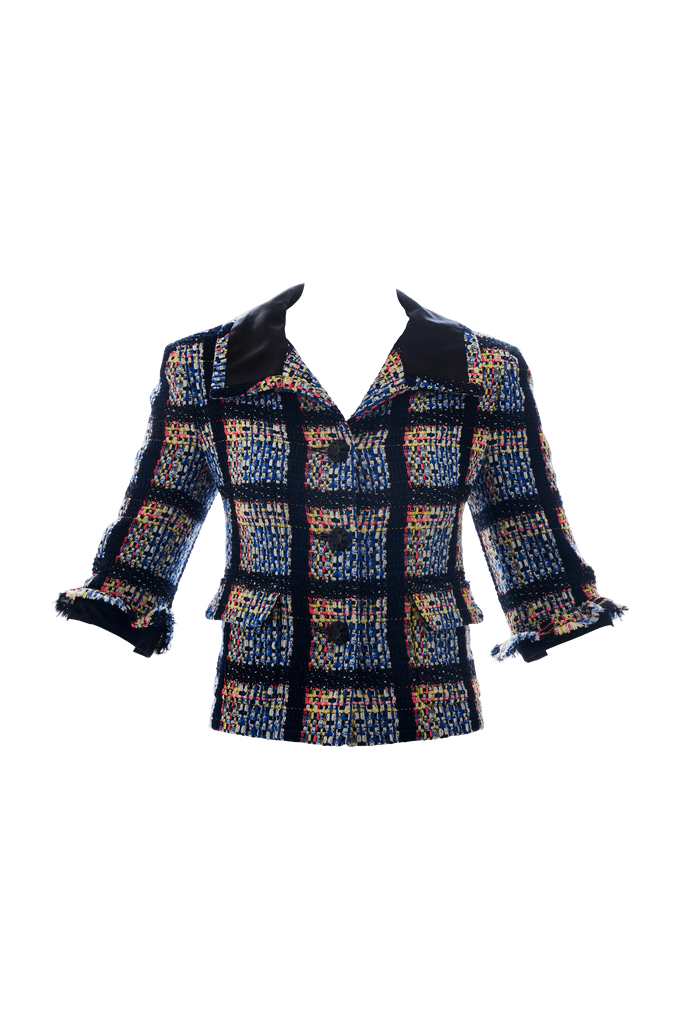 chanel-short-sleeve-tweed-