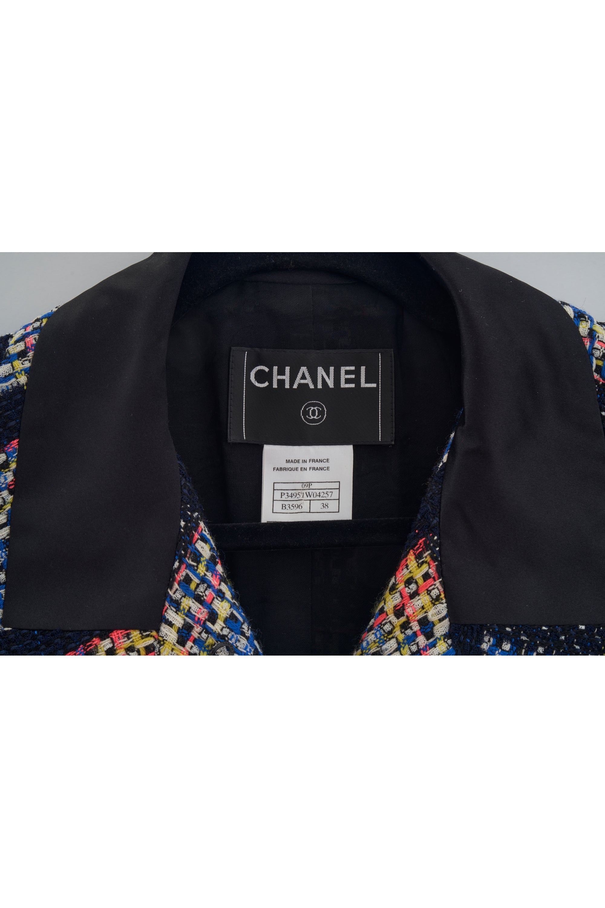 Chanel Short Sleeve Tweed Jacket