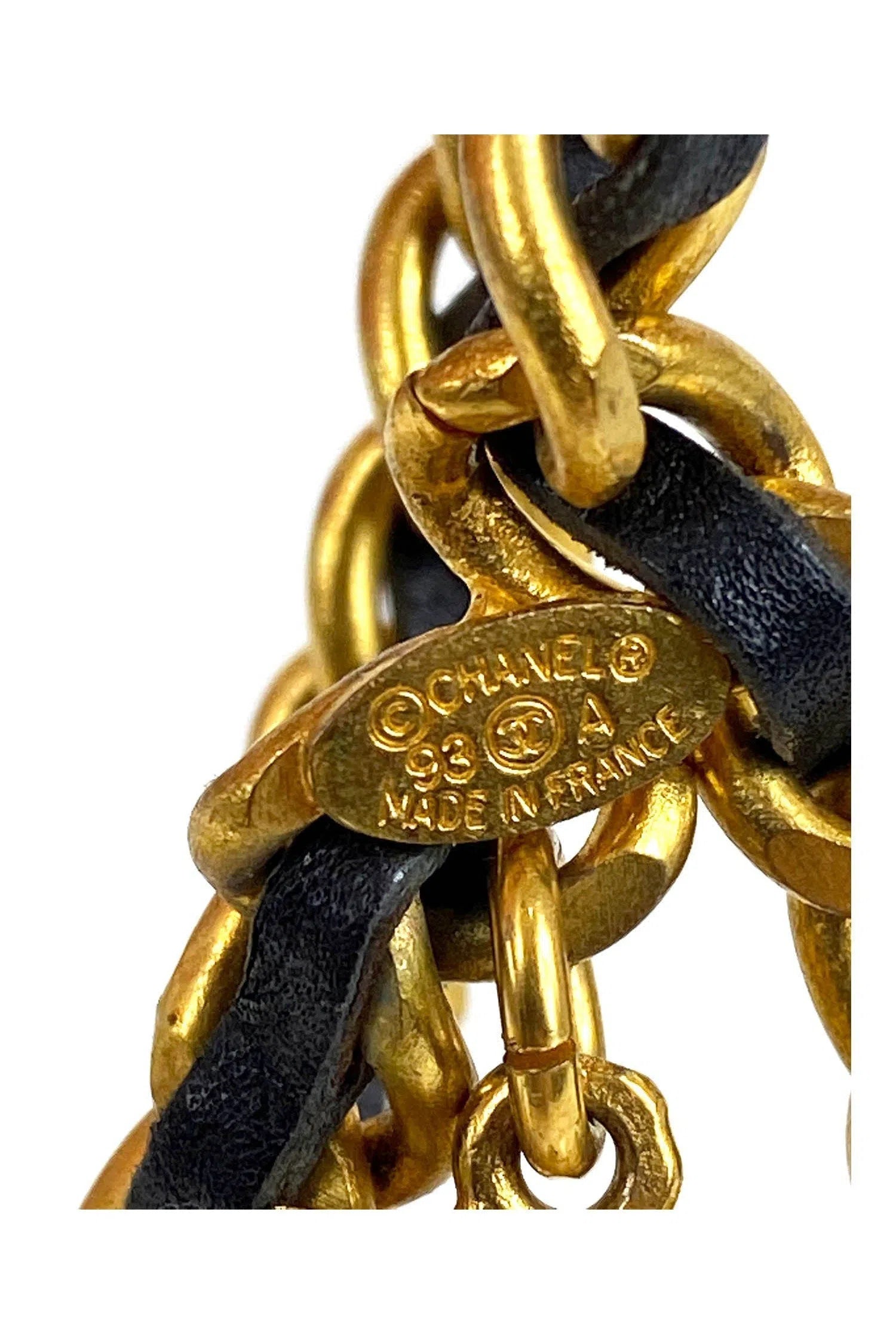 Chanel Vintage 1993 21 Charms Belt - Foxy Couture Carmel
