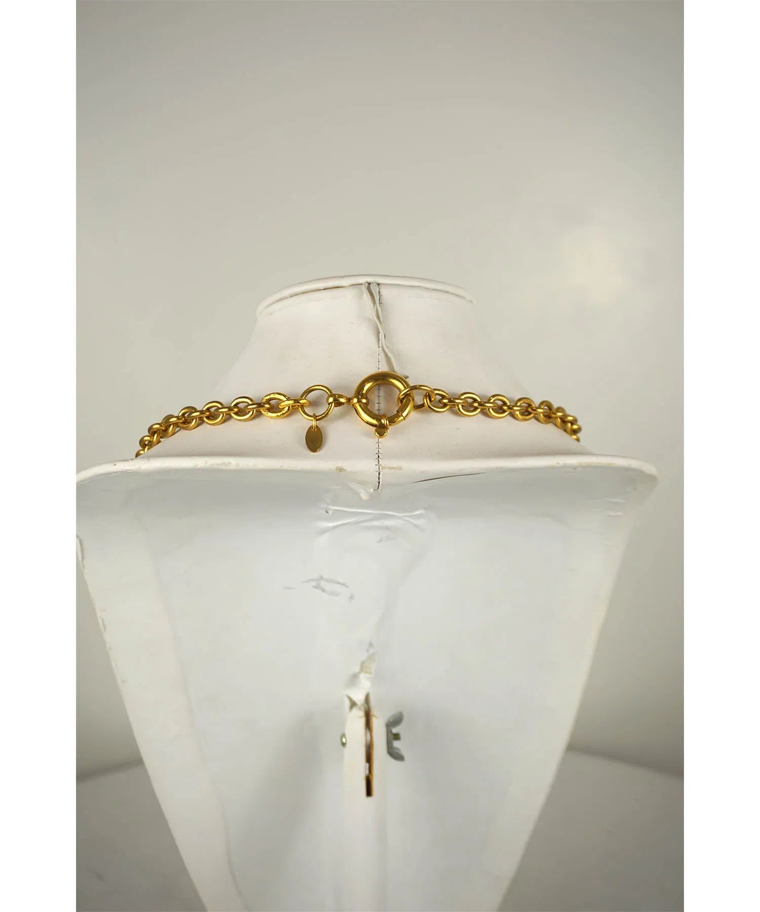 Chanel Vintage Twisted Cross CC Pendant Necklace 1993 - Foxy Chanel Vintage Twisted Cross CC Pendant Necklace 1993 - Foxy