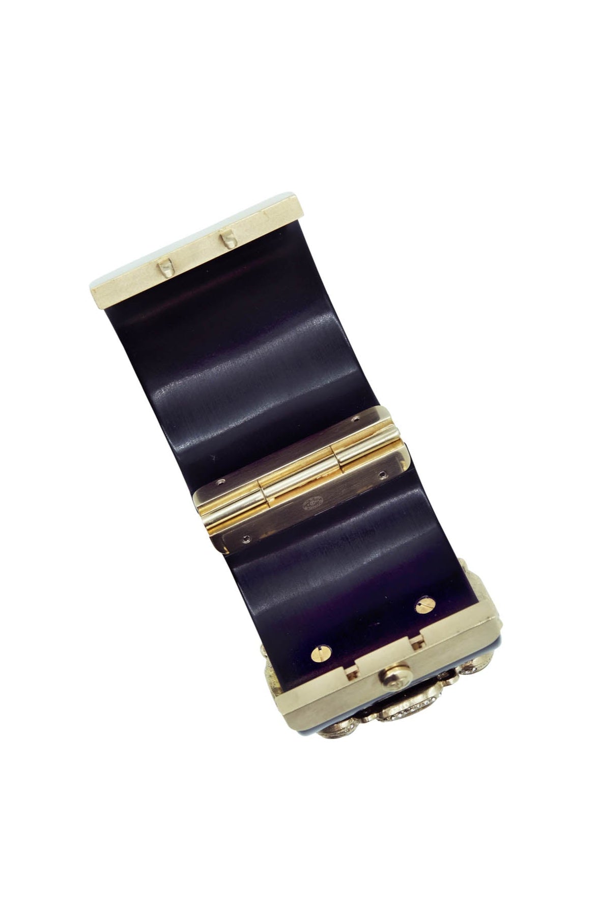 Chanel Byzantine Gripoix Jewel Resin Cuff B12 A