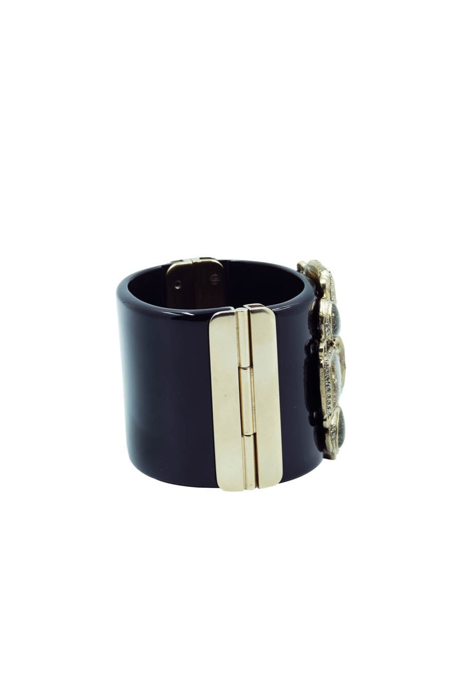 Chanel Byzantine Gripoix Jewel Resin Cuff B12 A