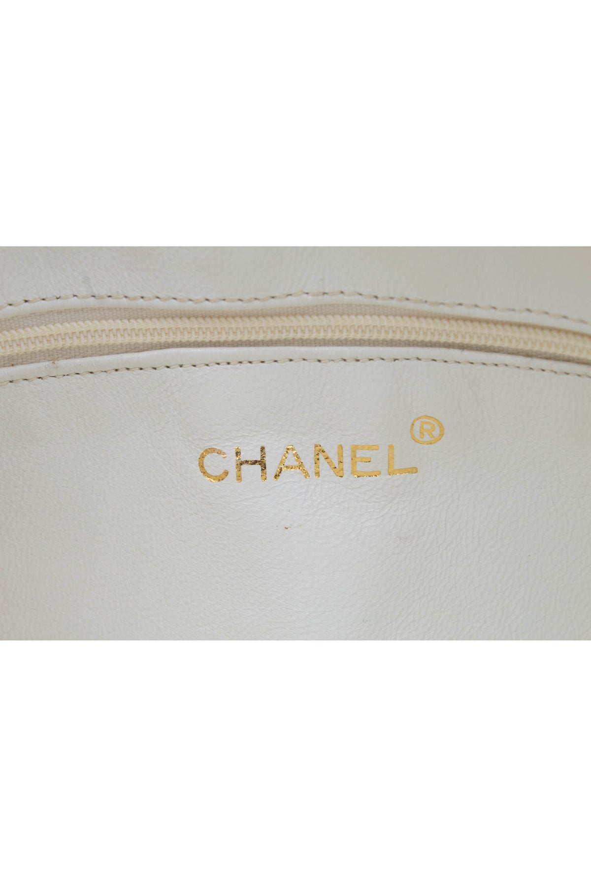Chanel White Napa Camera bag With Tassel 1994-6