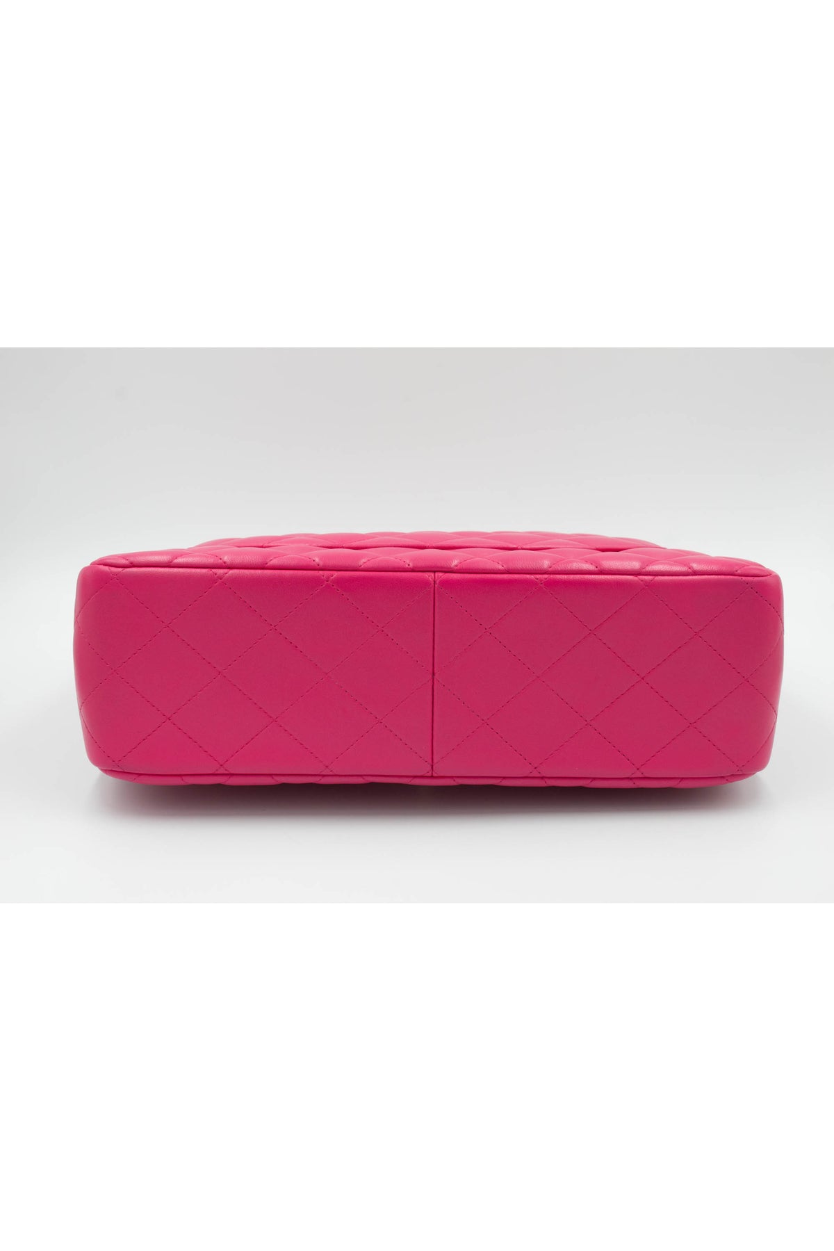 Chanel Jumbo Barbie Pink Napa Double Flap Purse 2014