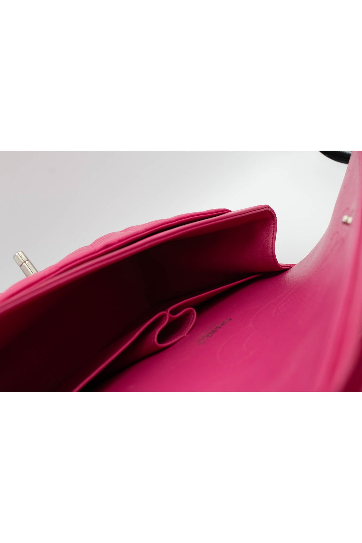 Chanel Jumbo Barbie Pink Napa Double Flap Purse 2014