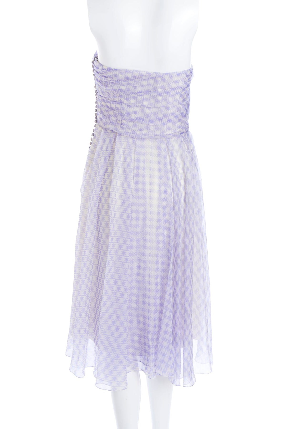 Christian Dior John Galliano Lavender Dress Y2K Size 40