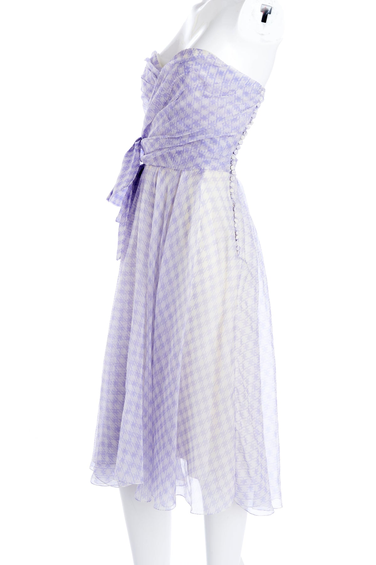 Christian Dior John Galliano Lavender Dress Y2K Size 40