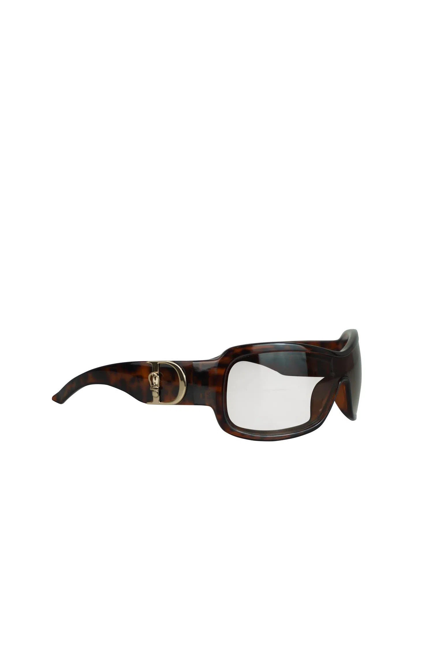 Christian Dior Tortoise Large D Cannage Sunglasses