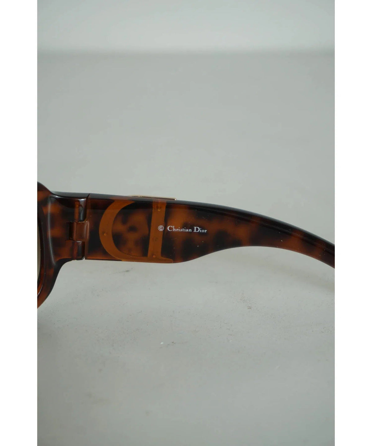 Christian Dior Tortoise Large D Cannage Sunglasses