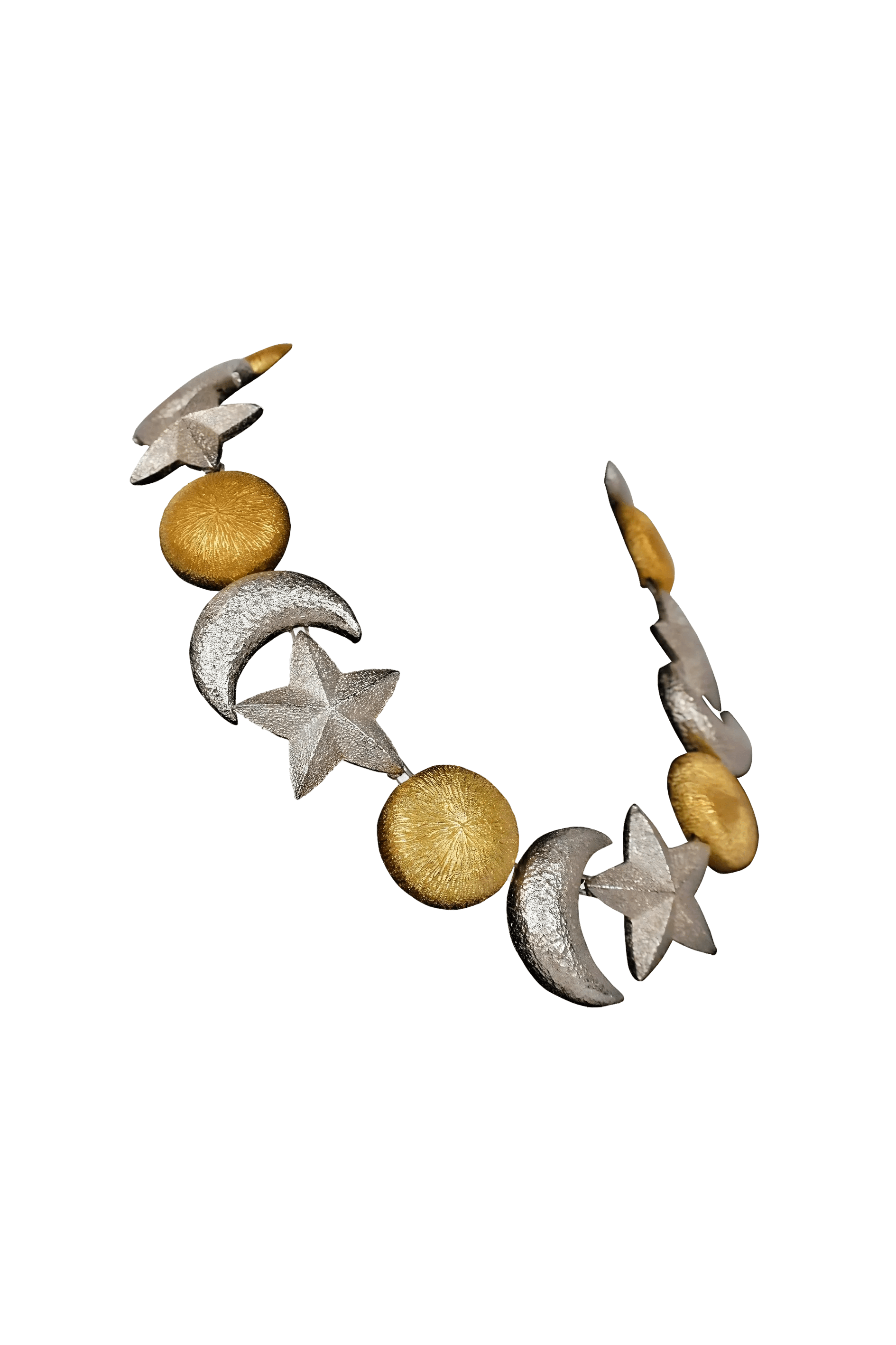 Christian Dior Vintage 1980's Sun Moon & Stars Necklace