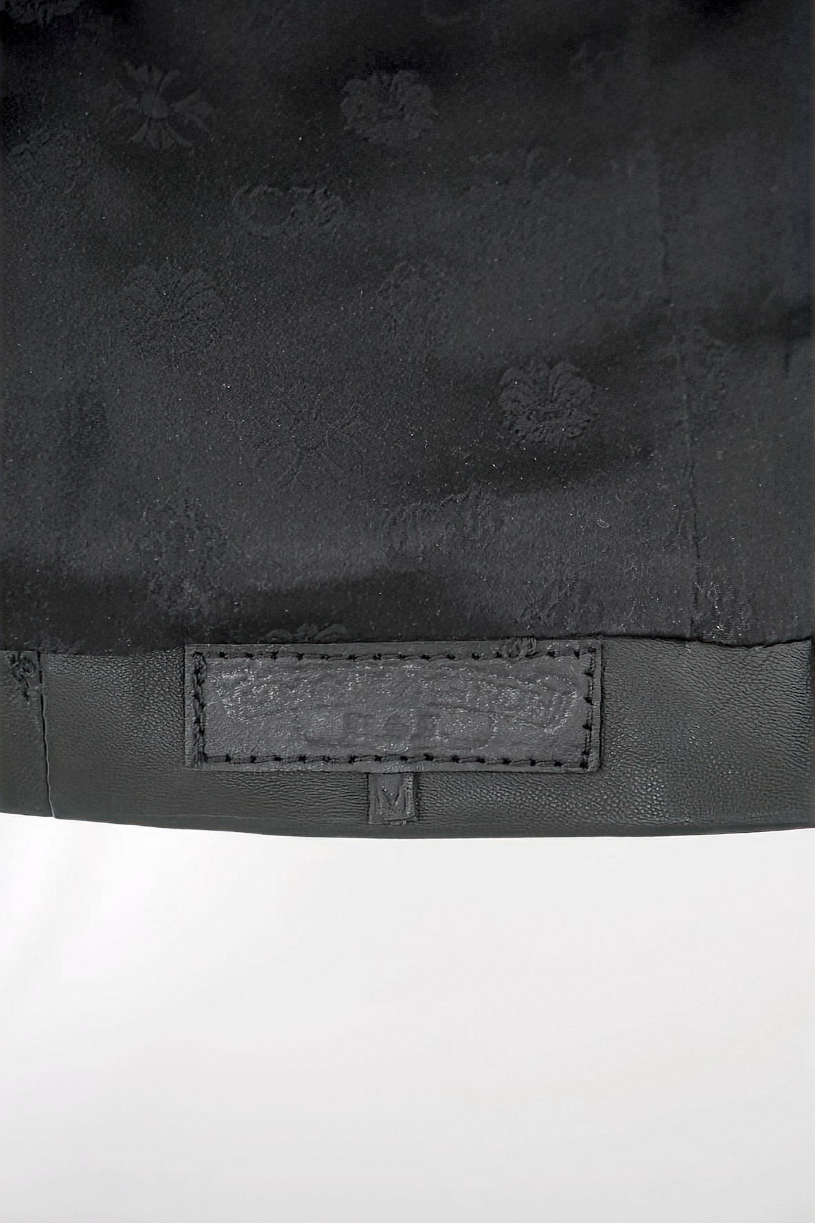 Chrome Hearts Black Leather Vest - Foxy Couture Carmel