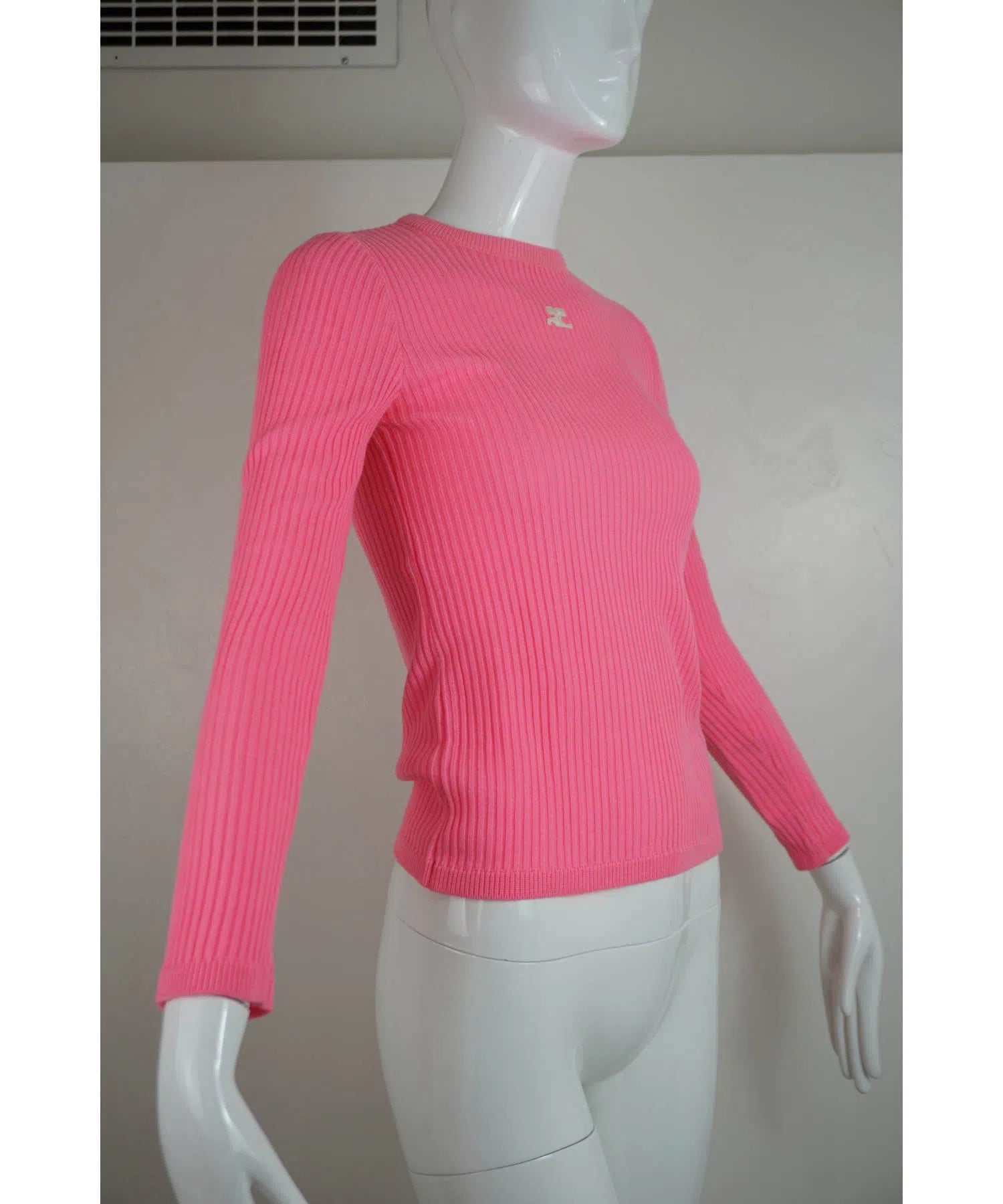 Courreges Rib Knit Sweater 1960s